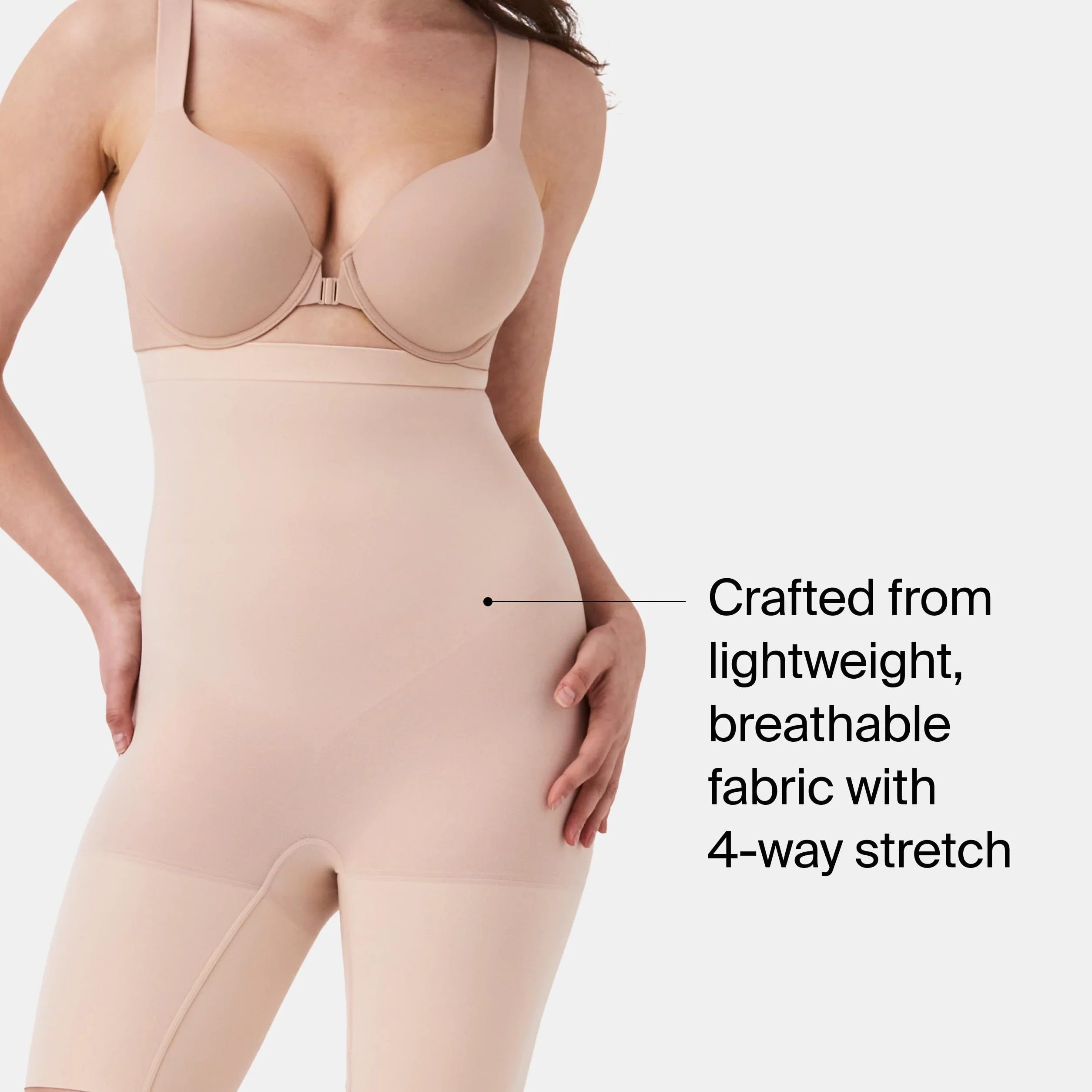 SPANX Bielizna Modelująca dla Kobiet, z Wysokim Stanem Power Short (regularne i duże rozmiary)