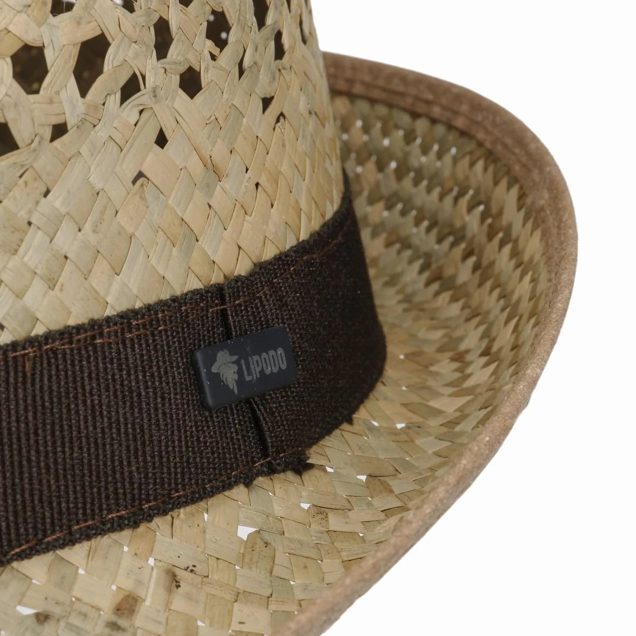 LIPODO Classic Trilby kapelusz słomkowy Wyprodukowano we Włoszech
