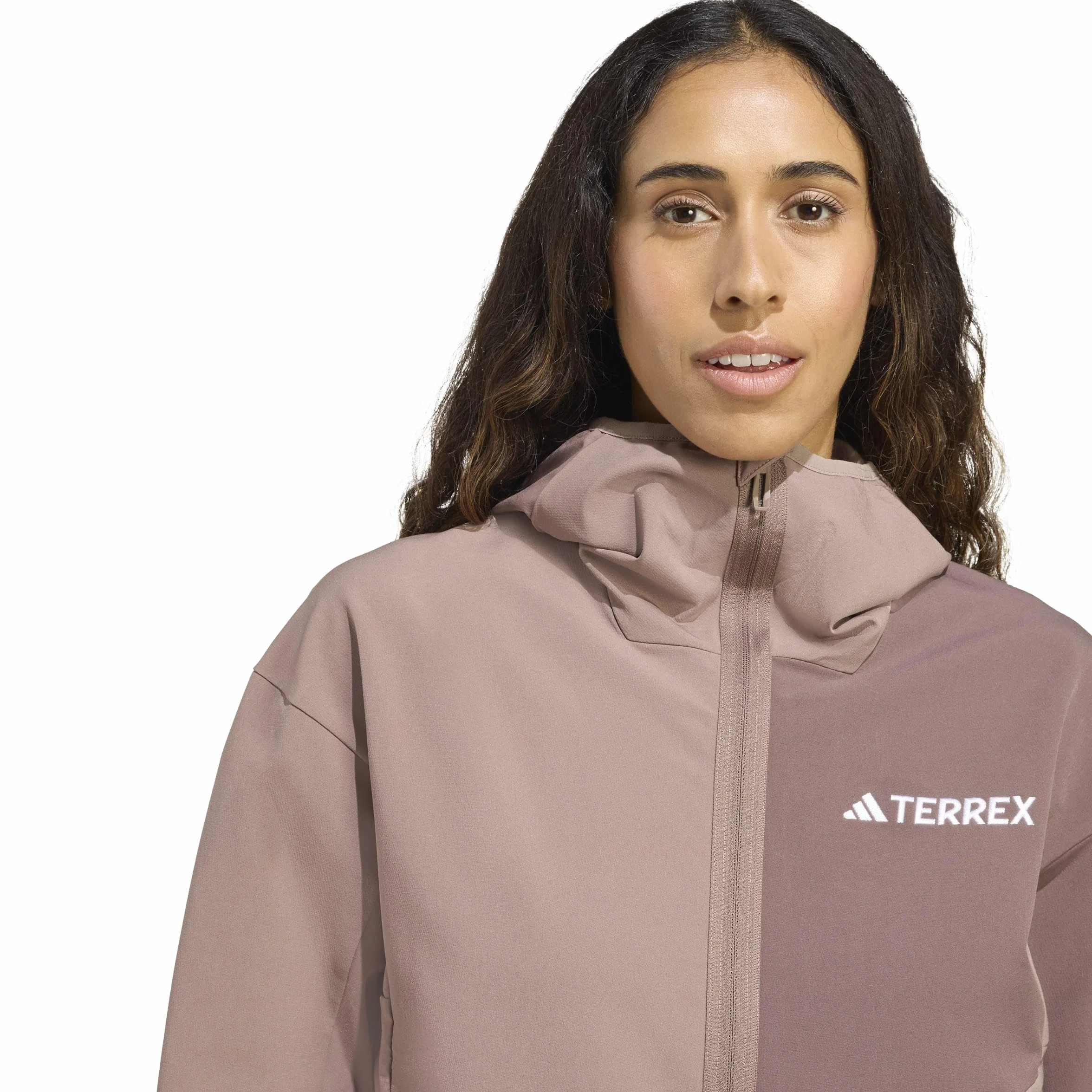 adidas dames Terrex Multi Soft shell Jacket, trace brown, S
