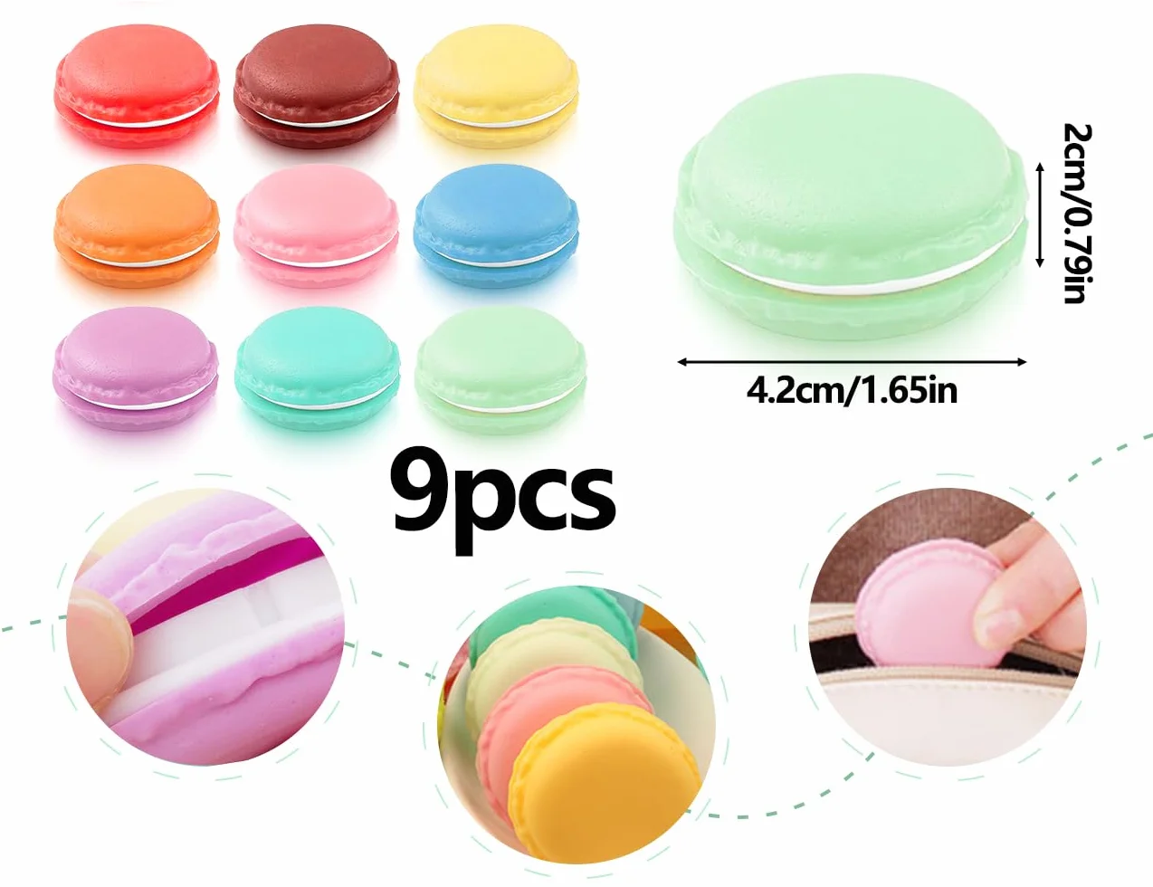 9 sztuk mini pudełka, śliczne małe pudełko na biżuterię, przenośna kosmetyczka, pudełko na rzeczy dla dziewczynek, do przechowywania koralików cukierków kolczyki pierścionki biżuteria