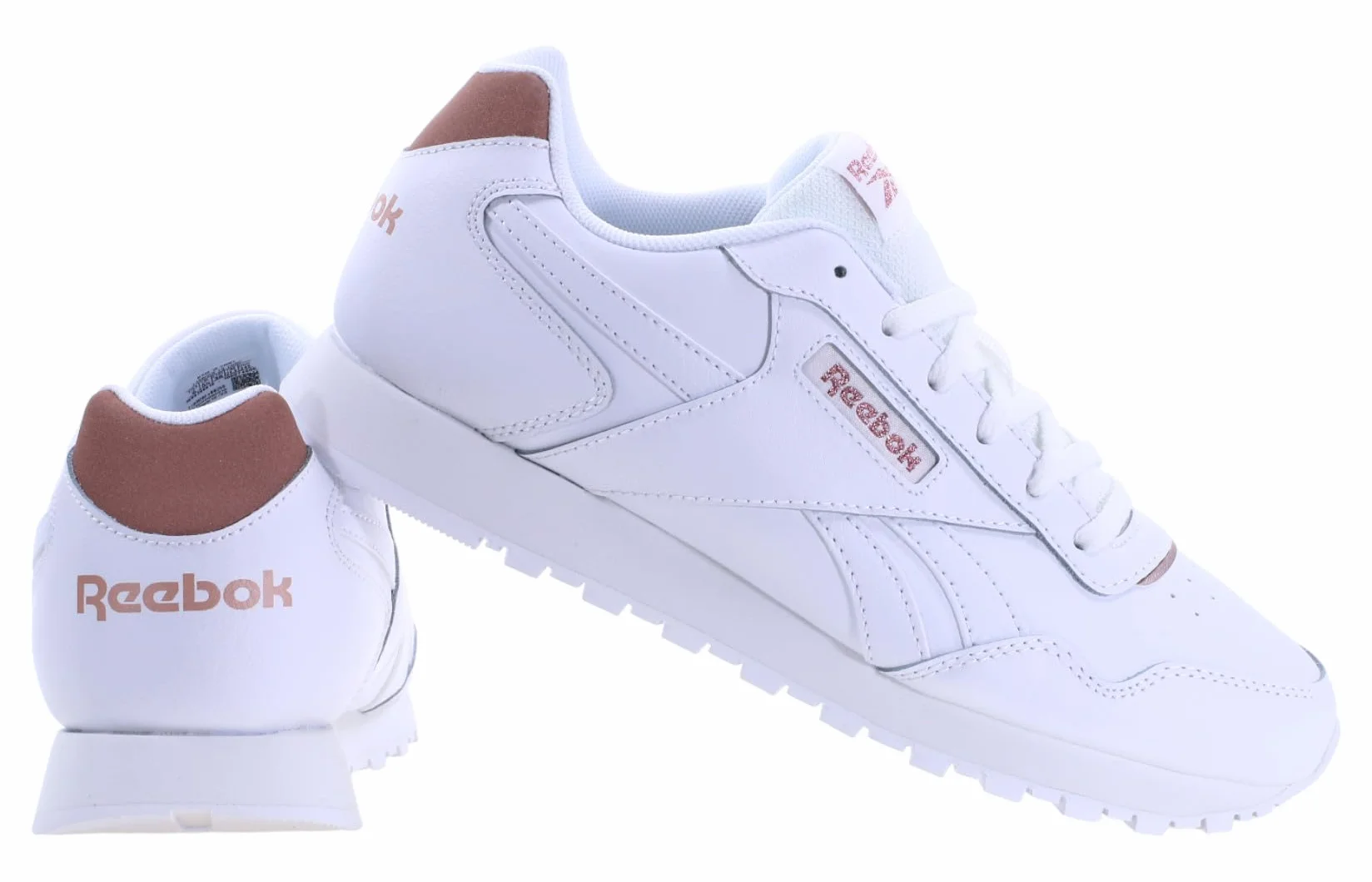 Reebok Royal Glide Sneaker, FTWWHT/FTWWHT/ROSGOL, 36 EU, Ftwwht Ftwwht Rosgol, 3 UK