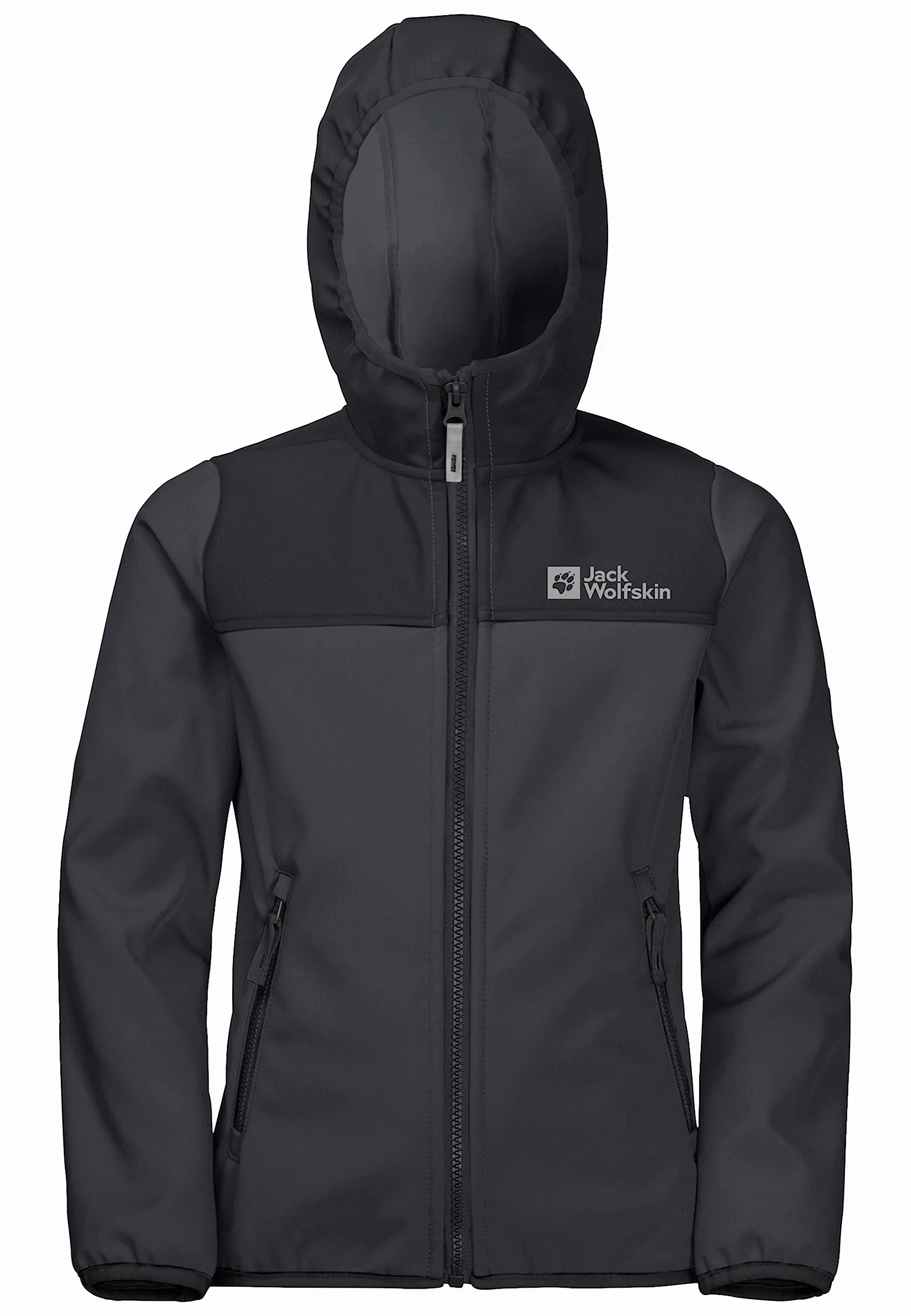Jack Wolfskin Chłopięca kurtka Fourwinds, Phantom, 104