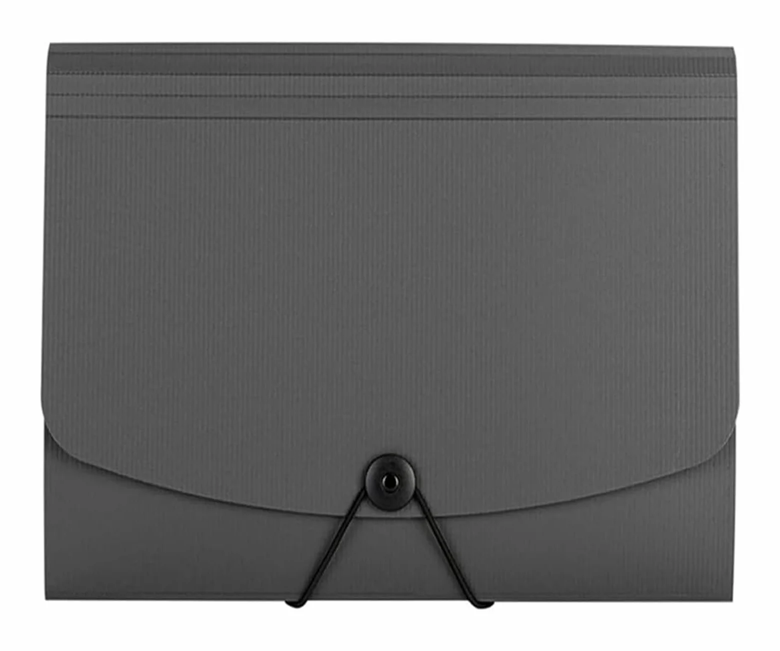 Teczki plastikowe, Rozszerzany, 13-kieszeniowy, plastikowy organizer na dokumenty w formacie harmonijkowym, w formacie A4, wielokolorowy(Gray)