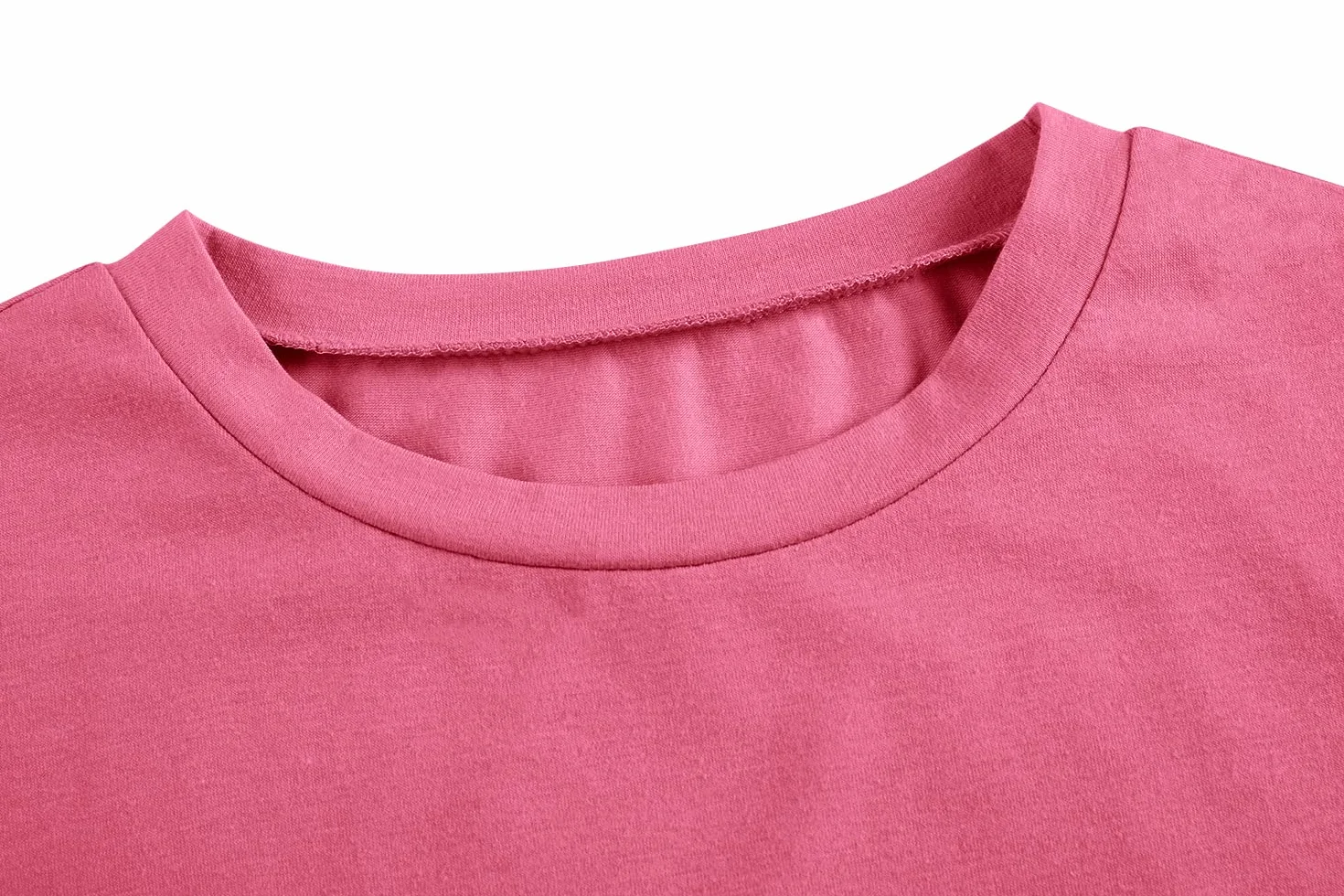 Haloumoning Dziewczęce T-shirty, okrągły dekolt, krótki rękaw, czapka, top, lekki, jednokolorowy, z kieszenią na piersi, na lato, top 7-14 lat
