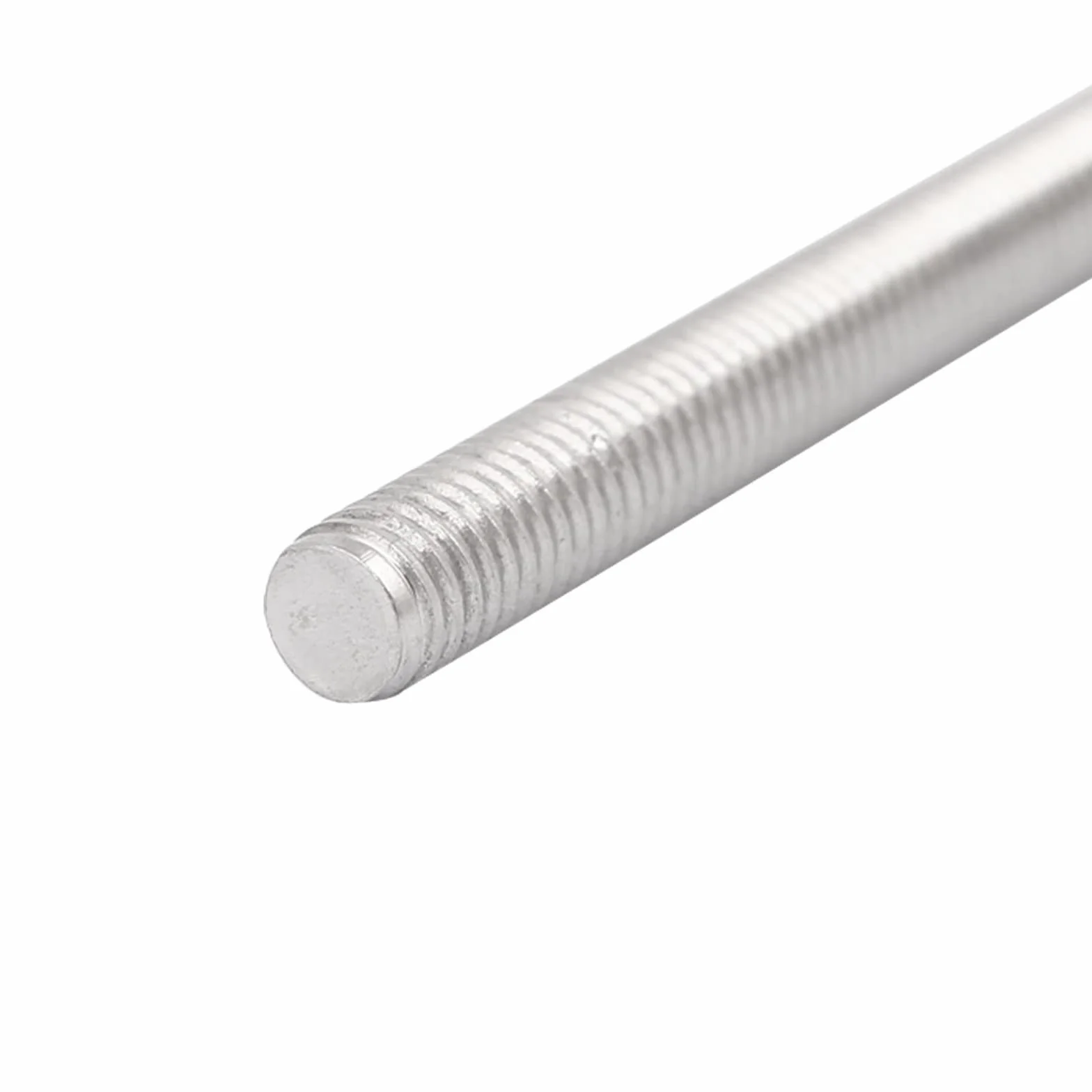 QUARKZMAN M5 x 140mm 0,8mm Krok W pełni gwintowany Pręty x 5szt 304 Stal nierdzewna Mężczyzna gwintowany Pręt do śrub i zacisków i wieszaków oraz U śruby,[Srebrny]