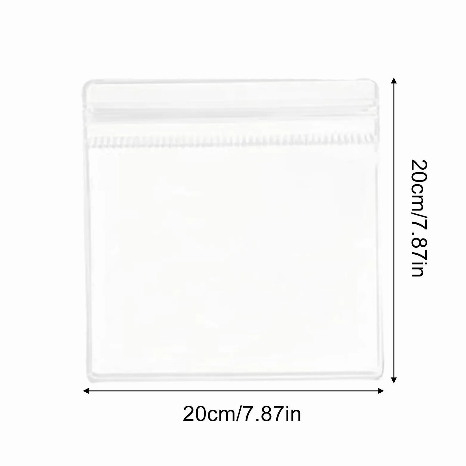 Générique Przezroczyste etui na biżuterię 100 sztuk przezroczysty organizer | Worki do pakowania z PVC na naszyjniki, pierścionki, kolczyki, małe części, do domu, profesjonalisty