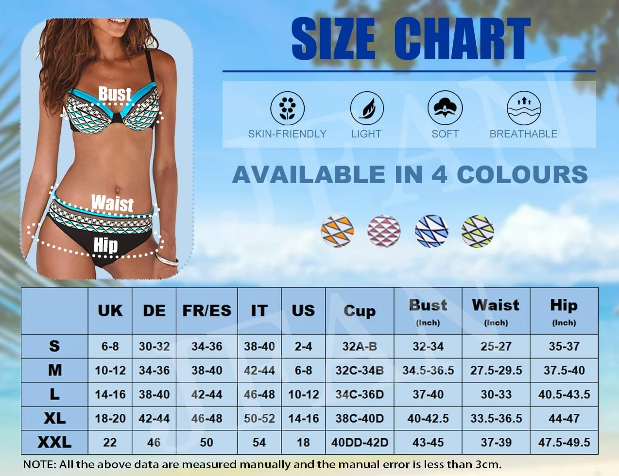 Damski strój kąpielowy w stylu vintage, dwuczęściowy, elegancki wyszczuplający, push-up, plemienne bikini, zestaw bikini