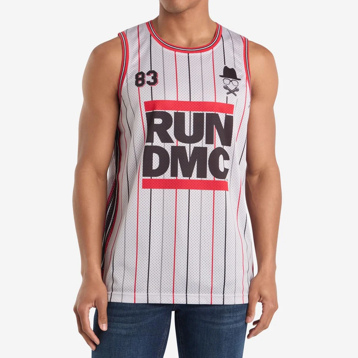 BandMerch Koszulka Mesh Męska Damska Unisex Bez Rękawów Oddychająca Lato Festiwal