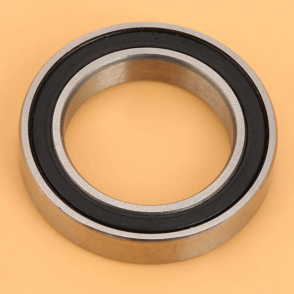 10 sztuk 6803-2RS uszczelnione łożyska kulkowe z głębokim rowkiem gumowe łożyska kulkowe ze stali szybkotnącej 17mm * 26mm * 5mm pojedyncze, Domyślnie