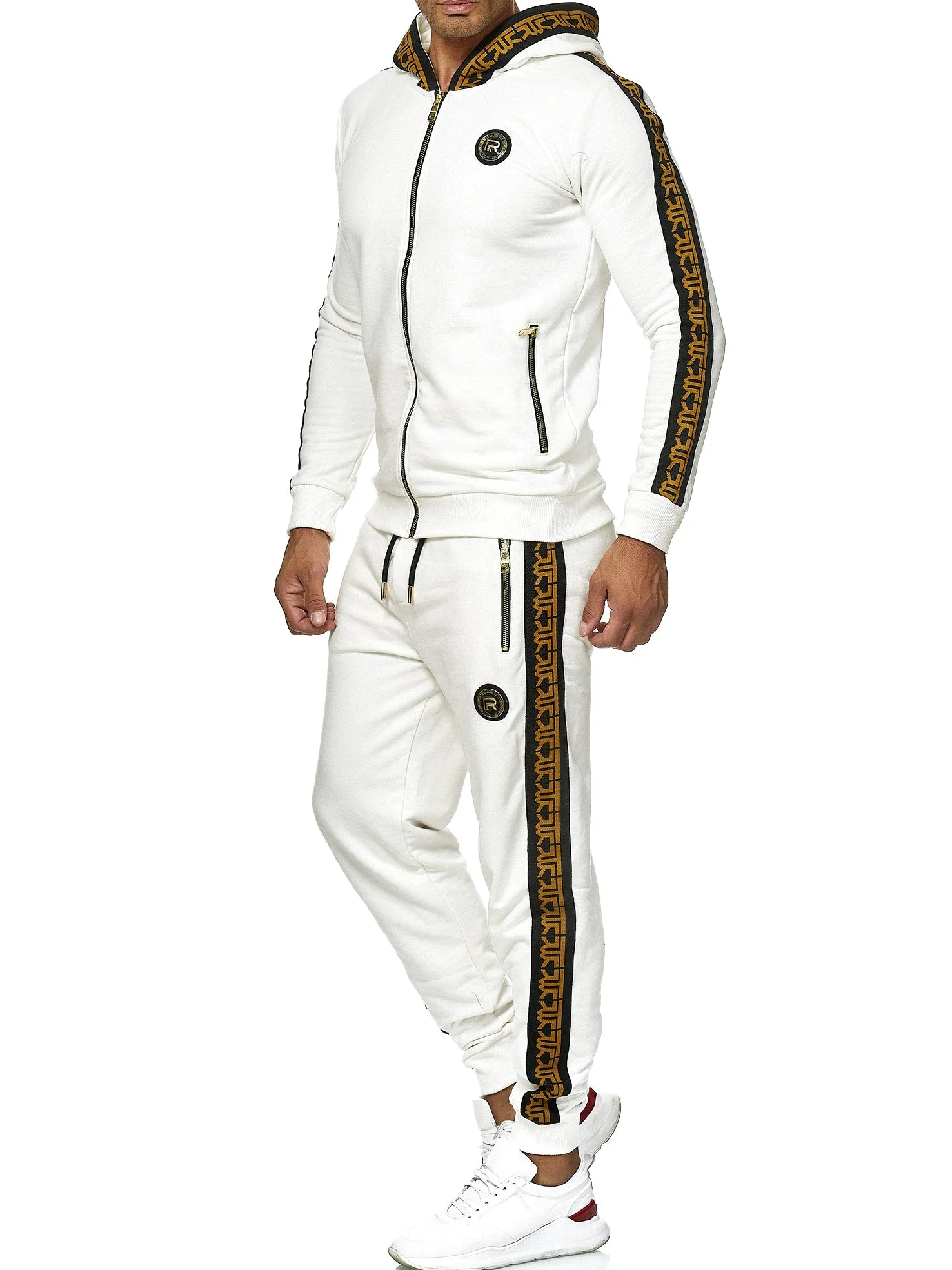 Red Bridge M2157-M4237 M2157-M4237 męski dres do joggingu, zestaw kurtki, spodnie z logo R