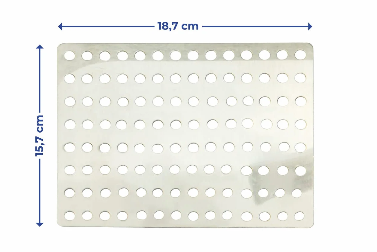 Maximex Silber-Clean – bez ścierania powierzchni, aluminium, 18,7 x 15,7 cm, srebrny
