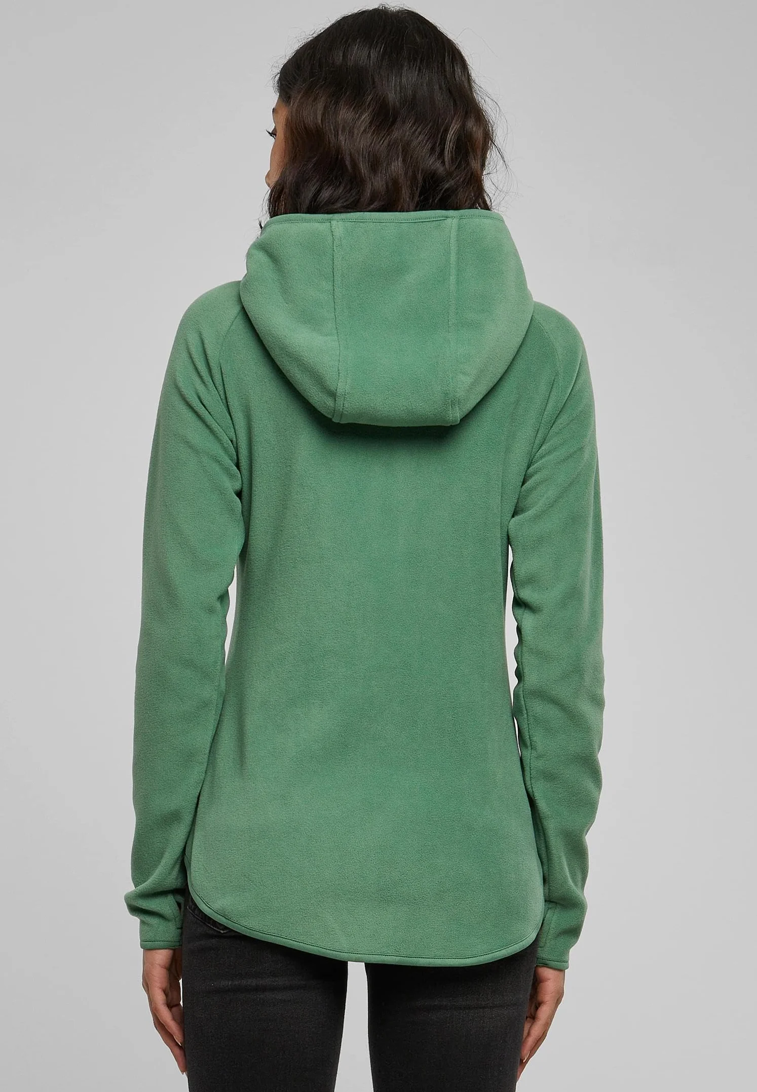 Urban Classics Damska bluza polarowa z kapturem Bluza z kapturem Kobiety