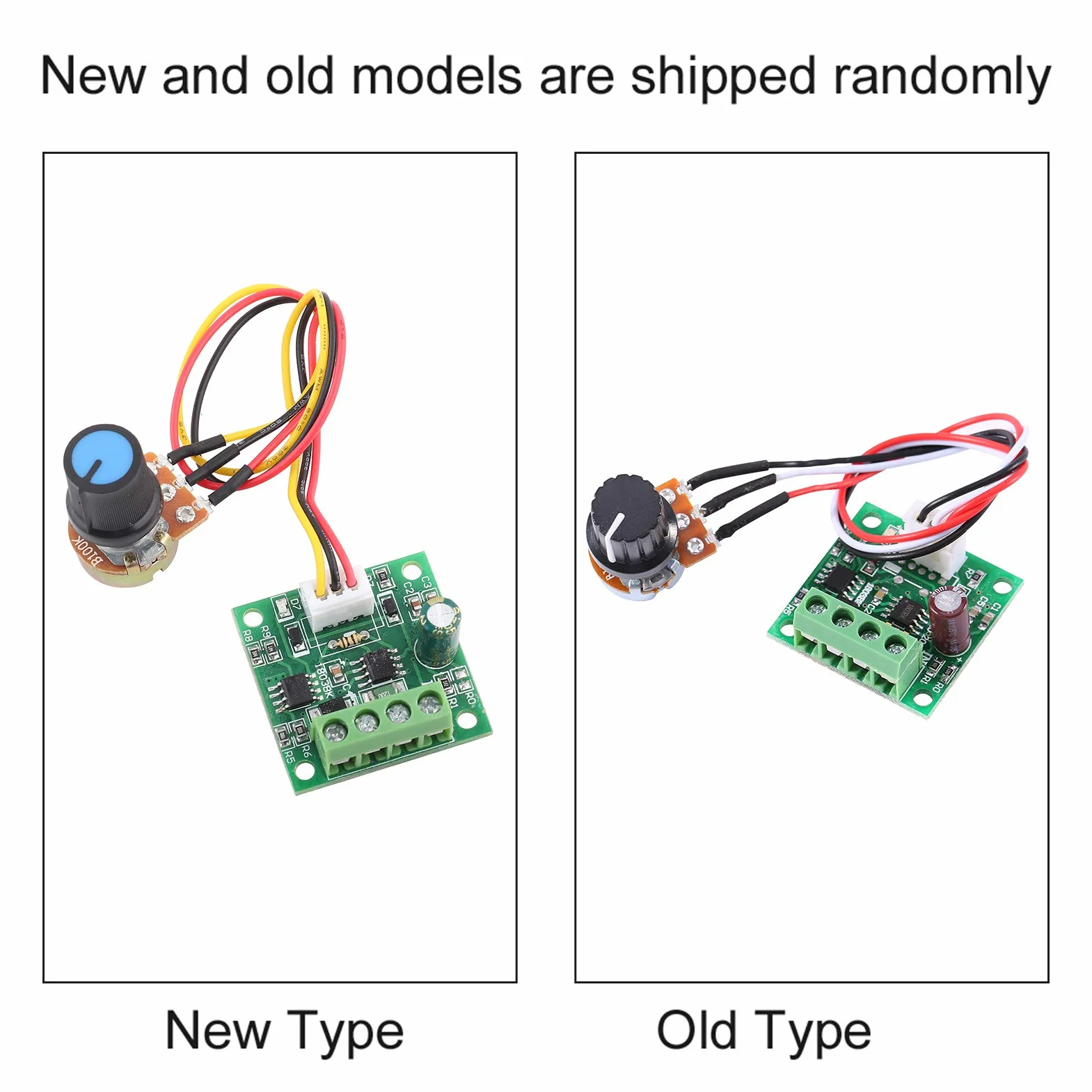 1803BW DC Motor Controller (PWM), 1,8 V 3 V 5 V 6 V 12 V 2 A DC kontroler silnika bez potencjometru przełącznika)