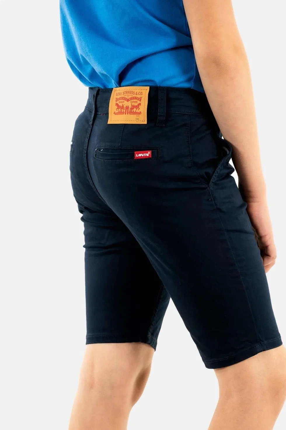 Levi's Kids Lvb Straight Xx Chino Short C941 - Odzież — szorty Chłopcy