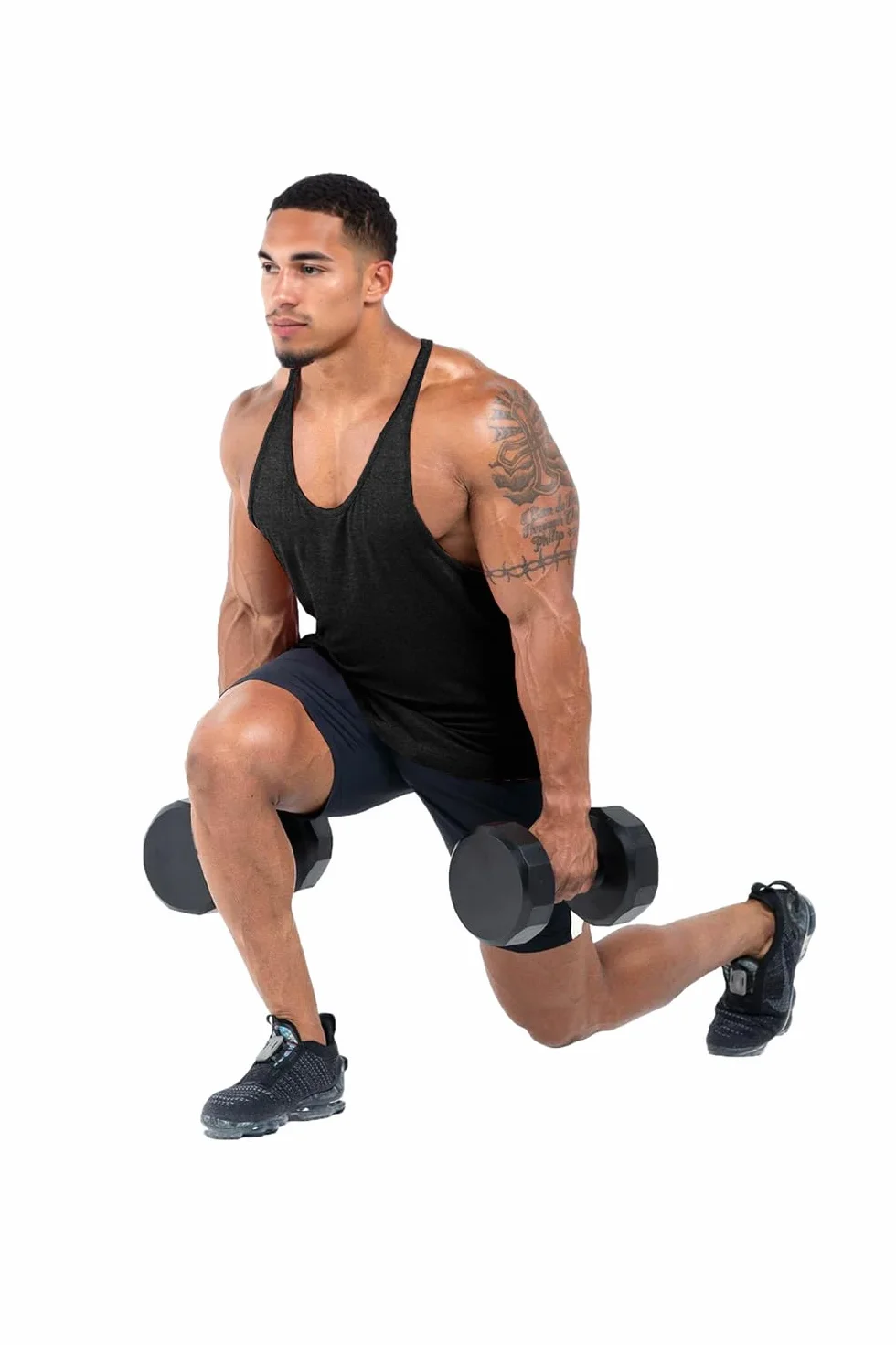 Męskie podkoszulki kulturystyczne Stringer Y-Back Muscle Fitness Athletic Stretch szybkoschnący top