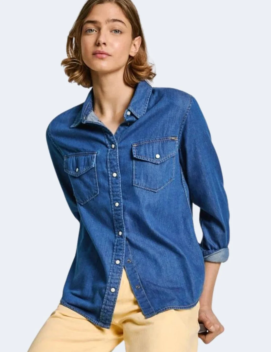 Pepe Jeans Koszula dżinsowa Kobiety Regularna Koszula Pl304894
