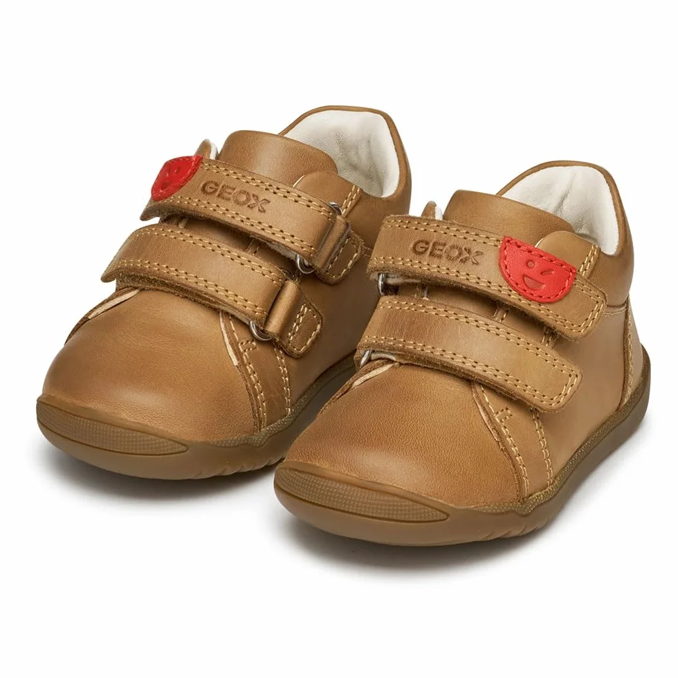 Geox B Macchia Boy - First Walker Shoe Niemowlęta - chłopcy