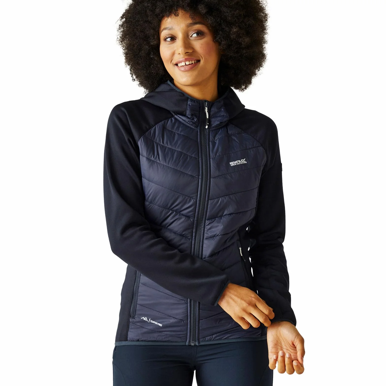 Regatta Wyściełany płaszcz Hybrid Jacket Płaszcz damski