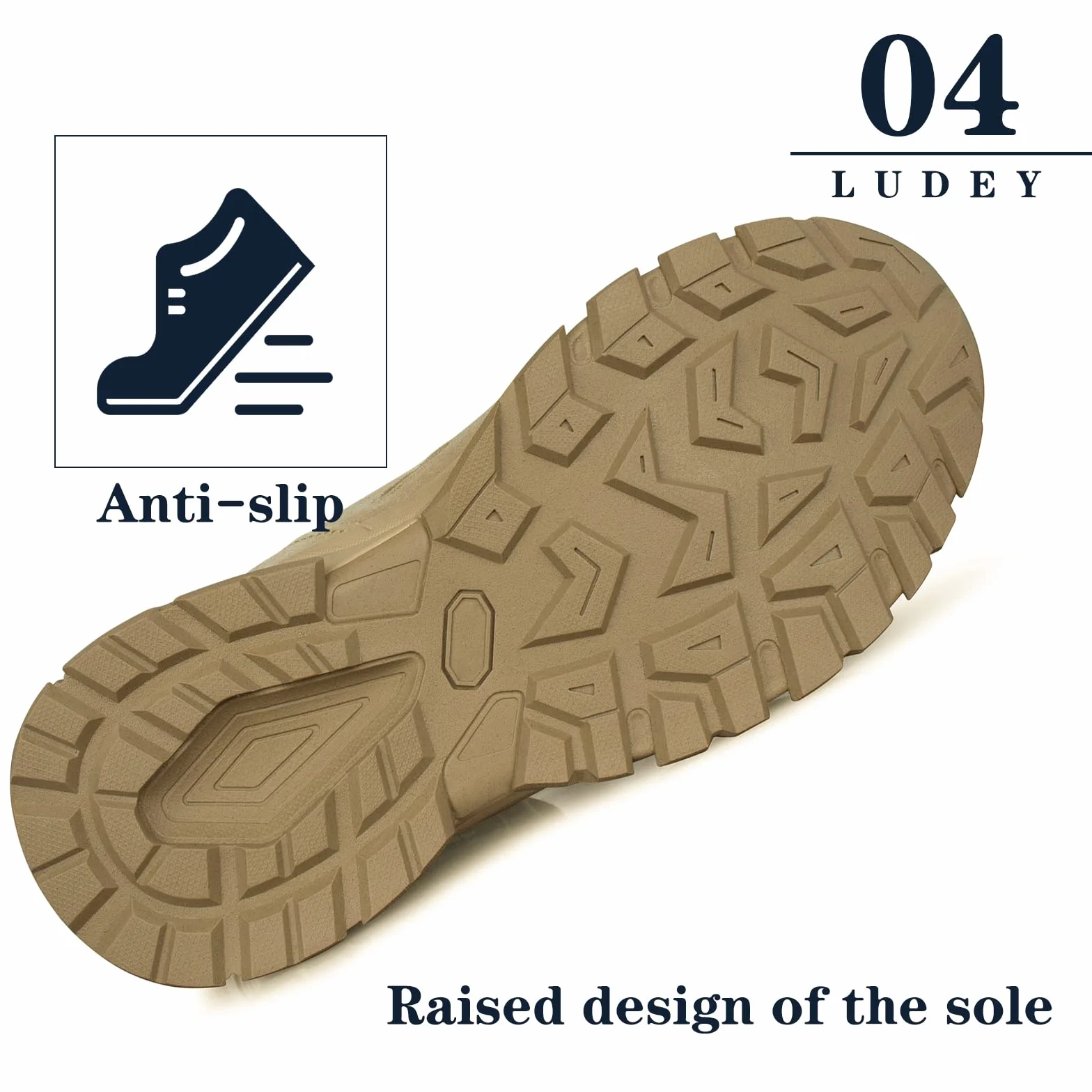 Buty Wojskowe dla Mężczyzn - Taktyczne, Bojowe, Antypoślizgowe, Policyjne, Patrolowe, Outdoor, Podróżne, Robocze, Trekkingowe, Biegowe