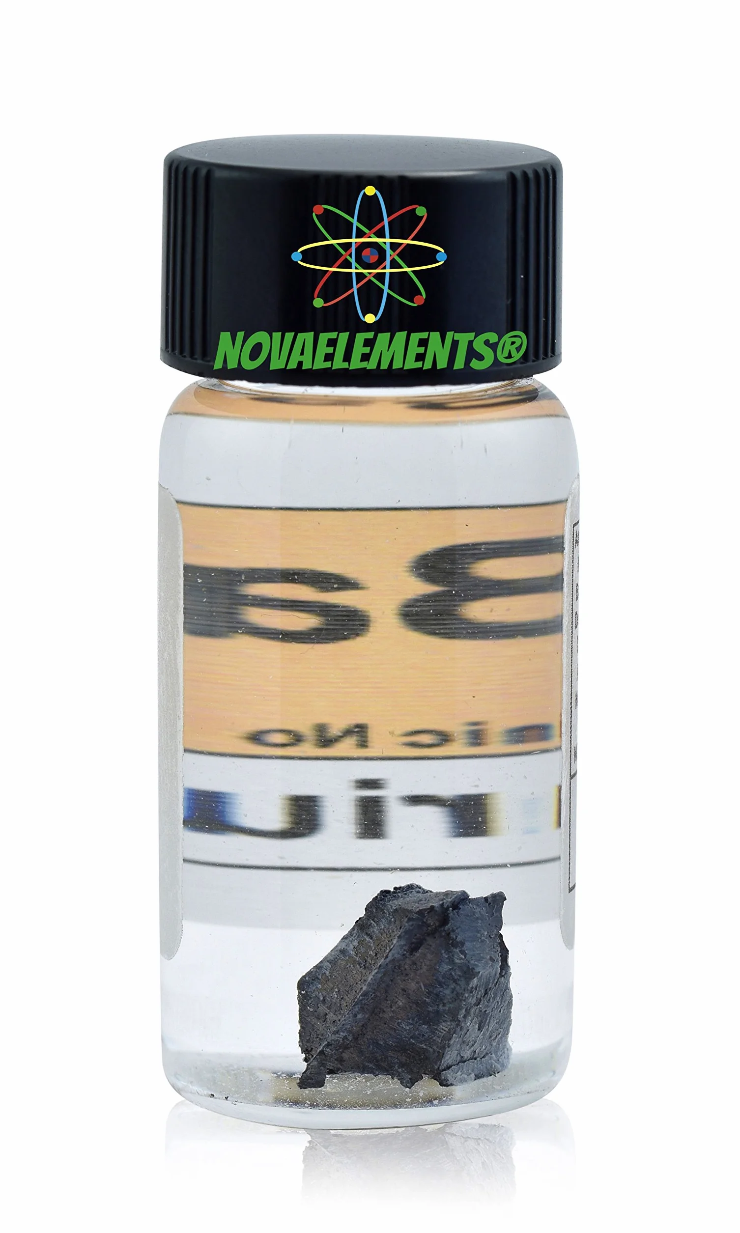 Bar metalowy element 56, 99,9% 1g w szklanej fiolce - element metalowy Barium 56, 1 g 99,9% w szklanej fiolce