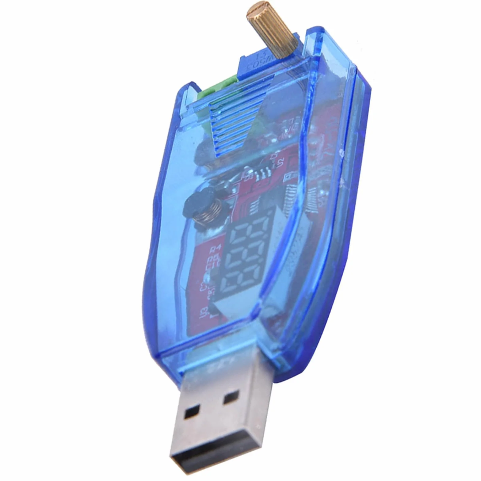 Regulowany Moduł Zasilacza Step UP, Regulator Napięcia 5V do 24V z Wyświetlaczem, Moduł Regulatora Zasilania USB