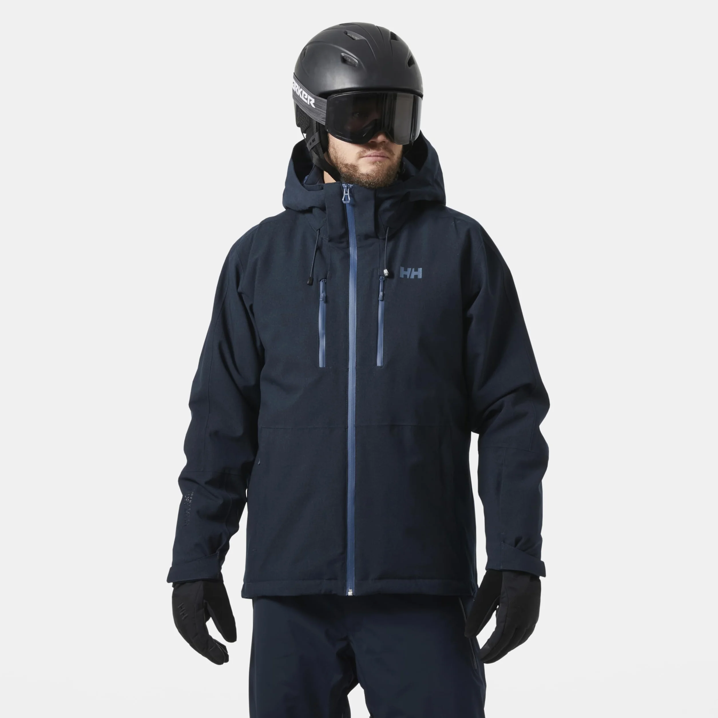 Helly Hansen Mężczyźni Juniper 3.0 Kurtka Narciarska, Granatowy (597 Navy), XL