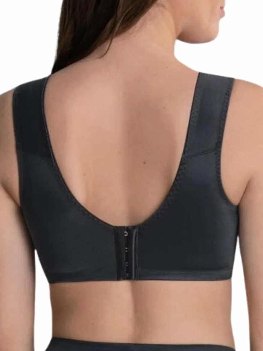 Anita Damski biustonosz Comfort Entlastungs-bh MicroEnergen, Czarny, 95D
