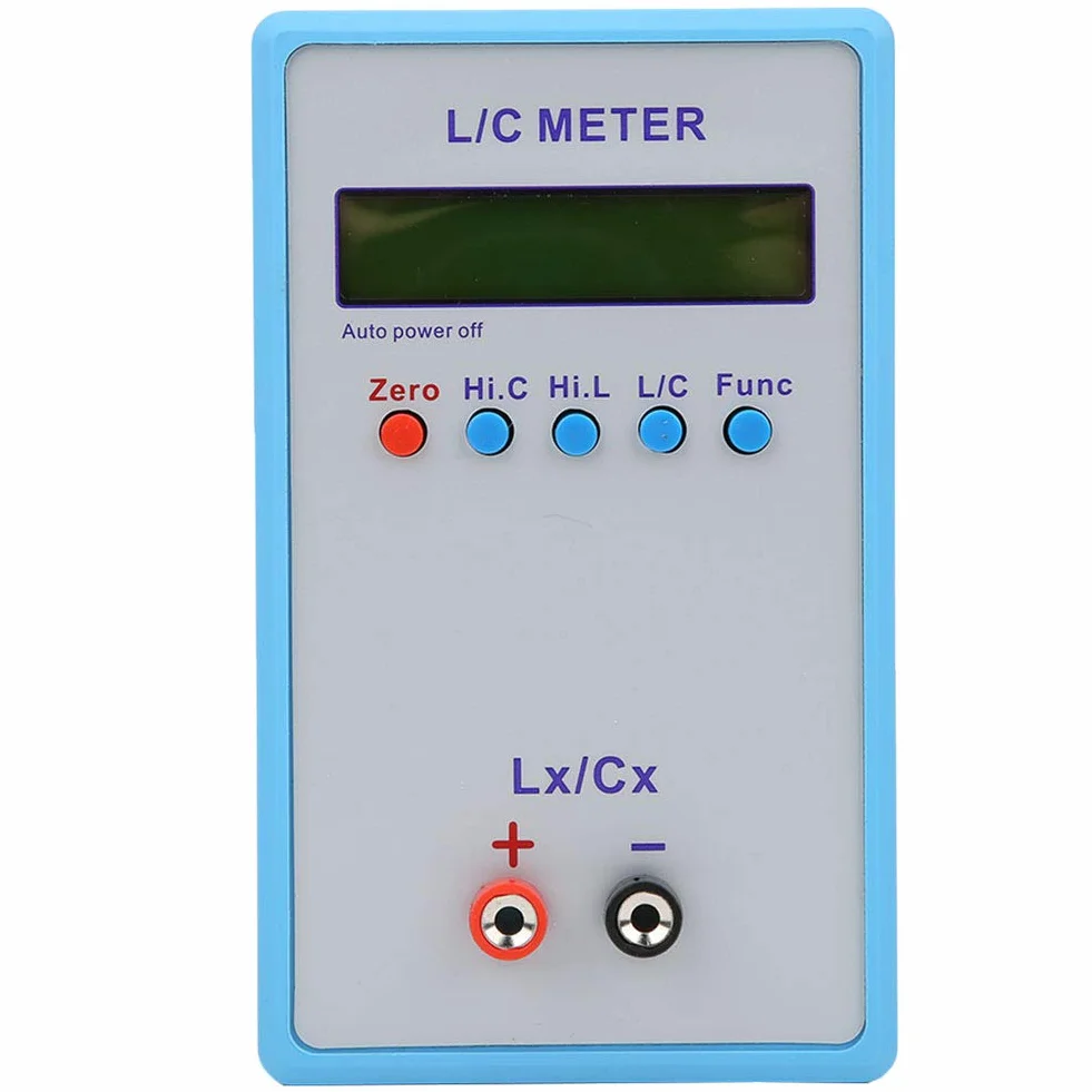 Miernik Indukcyjności i Pojemności LC200A, Multimetr Ręczny, Miernik Funkcji Korekcji z funkcją Kalibracji Online, Idealny do Testowania Przyrządów Elektronicznych i Laboratoriów Szkolnych