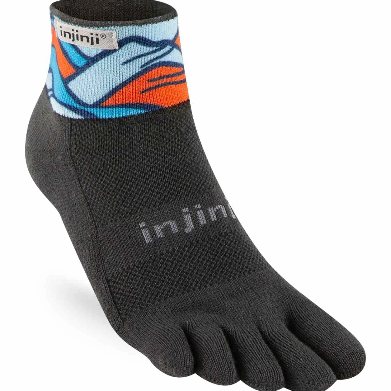 Injinji Trail Midweight Mini Crew Slopes L