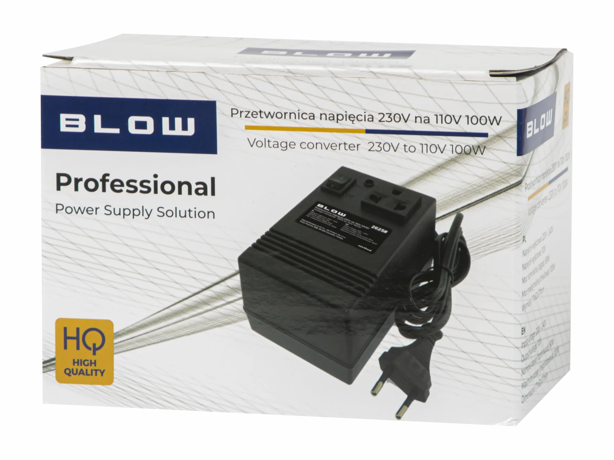 BLOW PRZETWORNICA NAPIĘCIA 230V na 110V 100WUSA