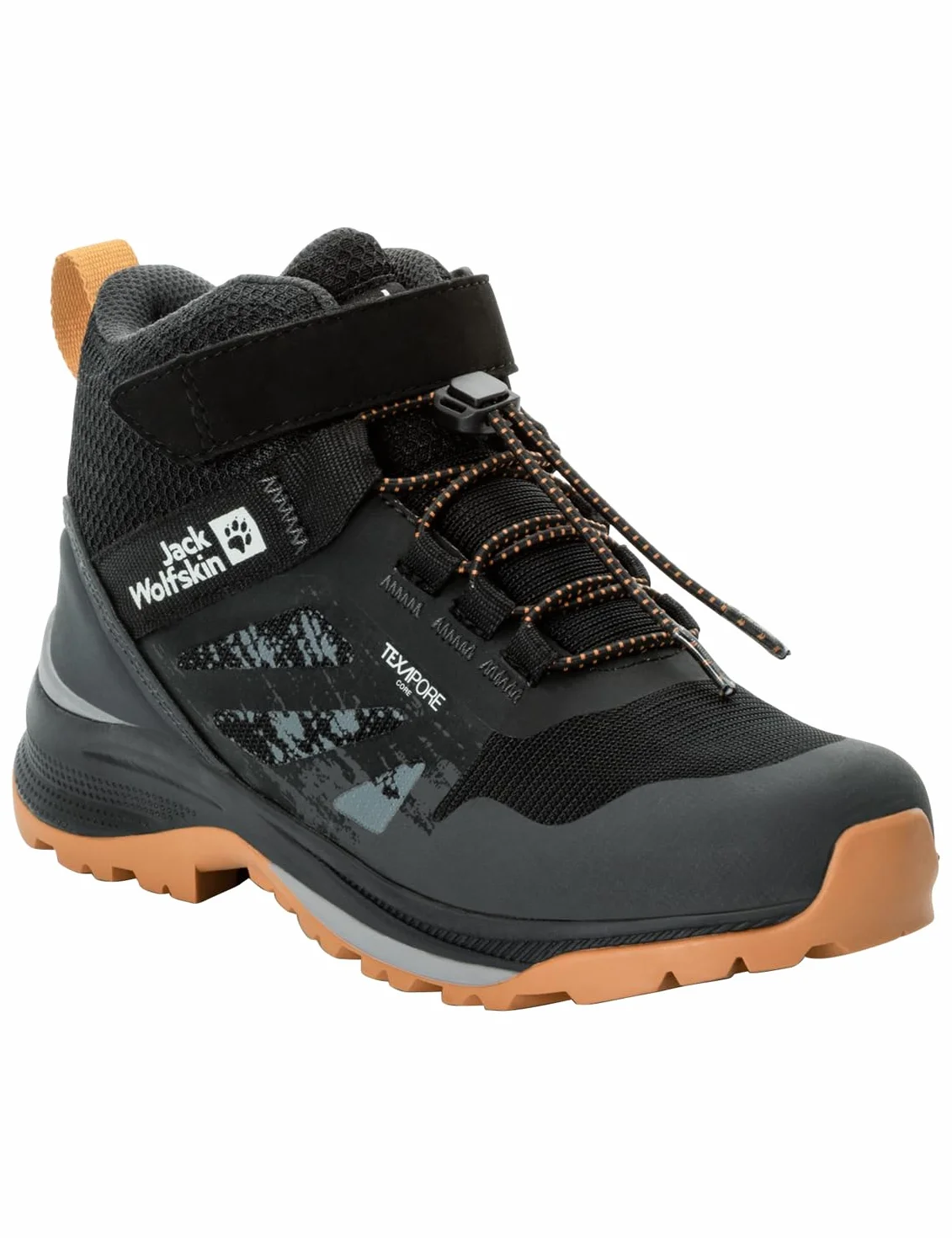 Jack Wolfskin Uniseks - dzieci Villi Hiker Texapore Mid KButy do chodzenia