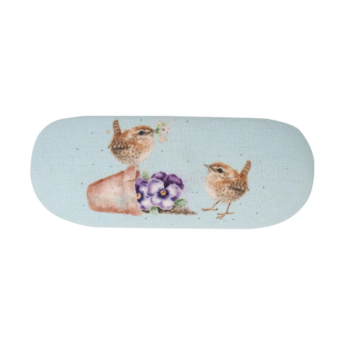 Wrendale Designs - Etui na okulary 'Pottering About' z motywem ptaka