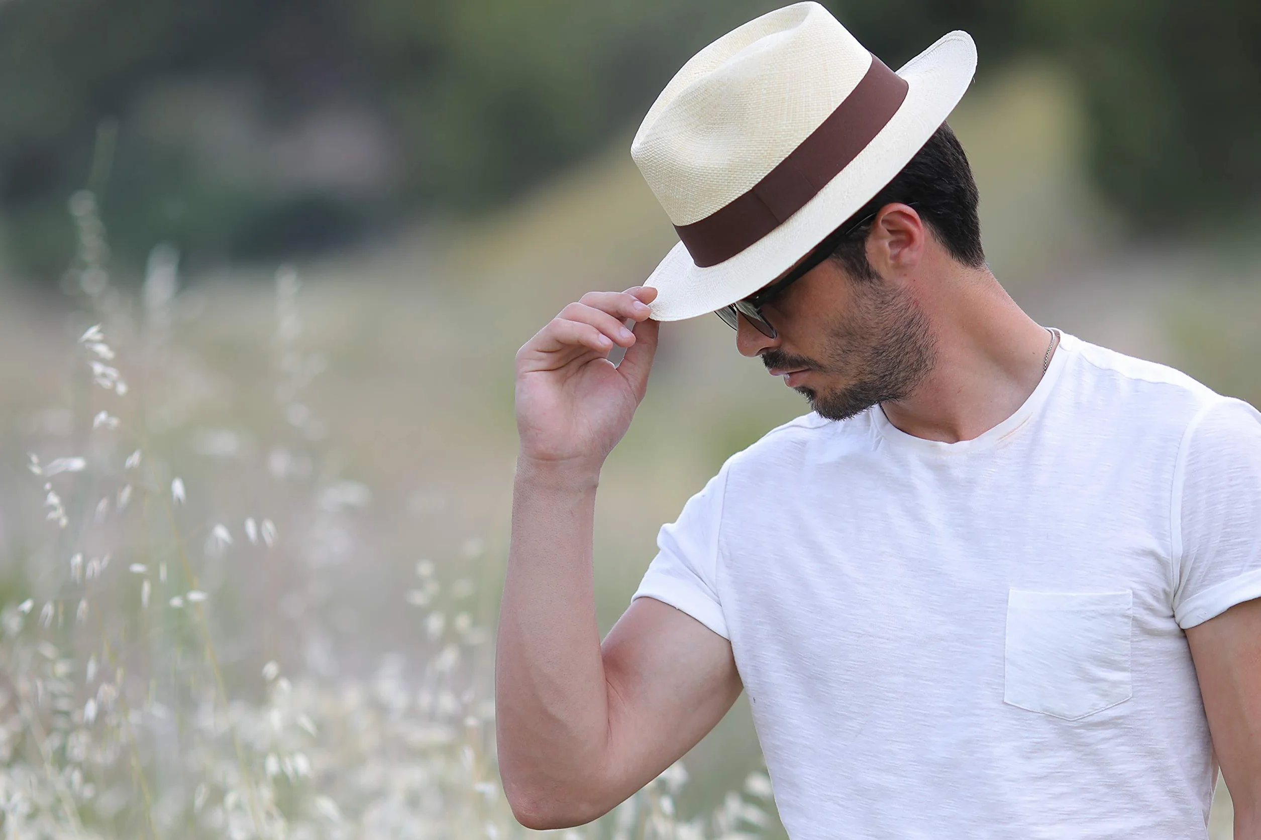 Borges & Scott - Kapelusz Fedora Panama