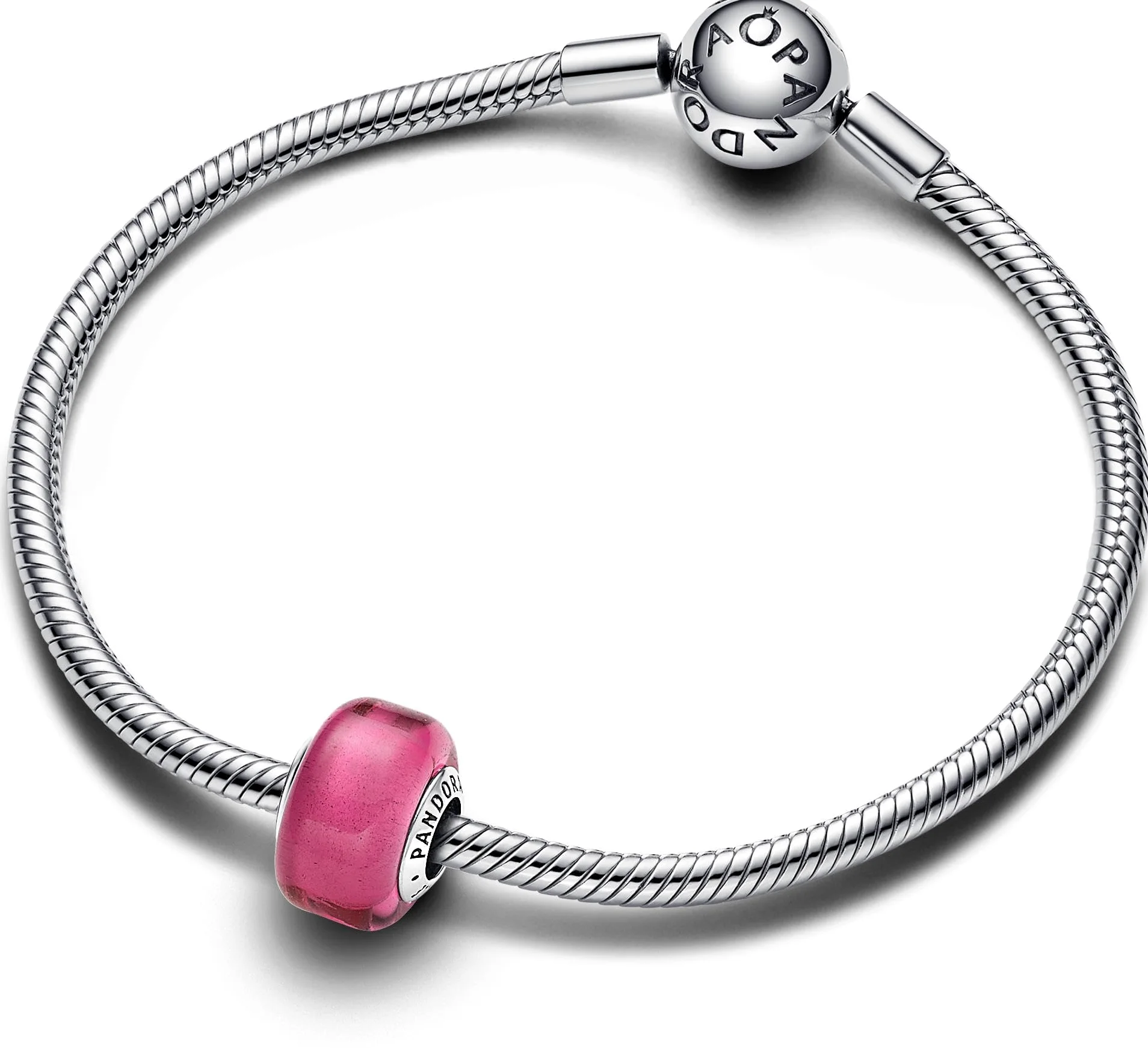 Pandora Moments Charms ze srebra próby 925 ze szkłem Murano