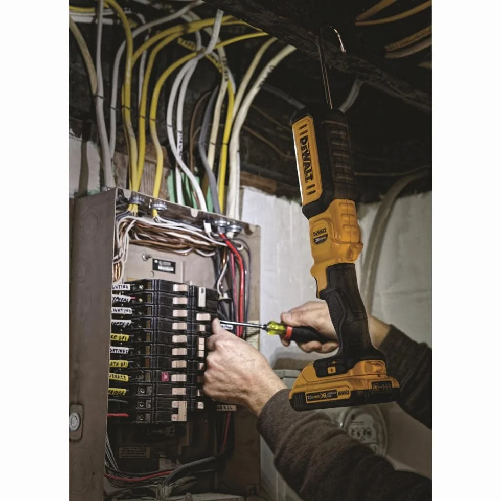 DeWalt DCL050 Max Cordless Area Light, 20-Volt Lithium Ion Battery, LIGHT ONLY - Quantity 4