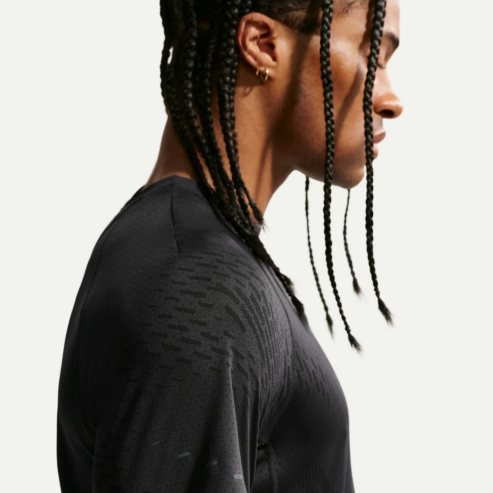 NIKE Górna część z krótkim rękawem Mężczyźni Nike Stride Nike Dri-fit Adv Kurzarm-laufoberteil Für Herren