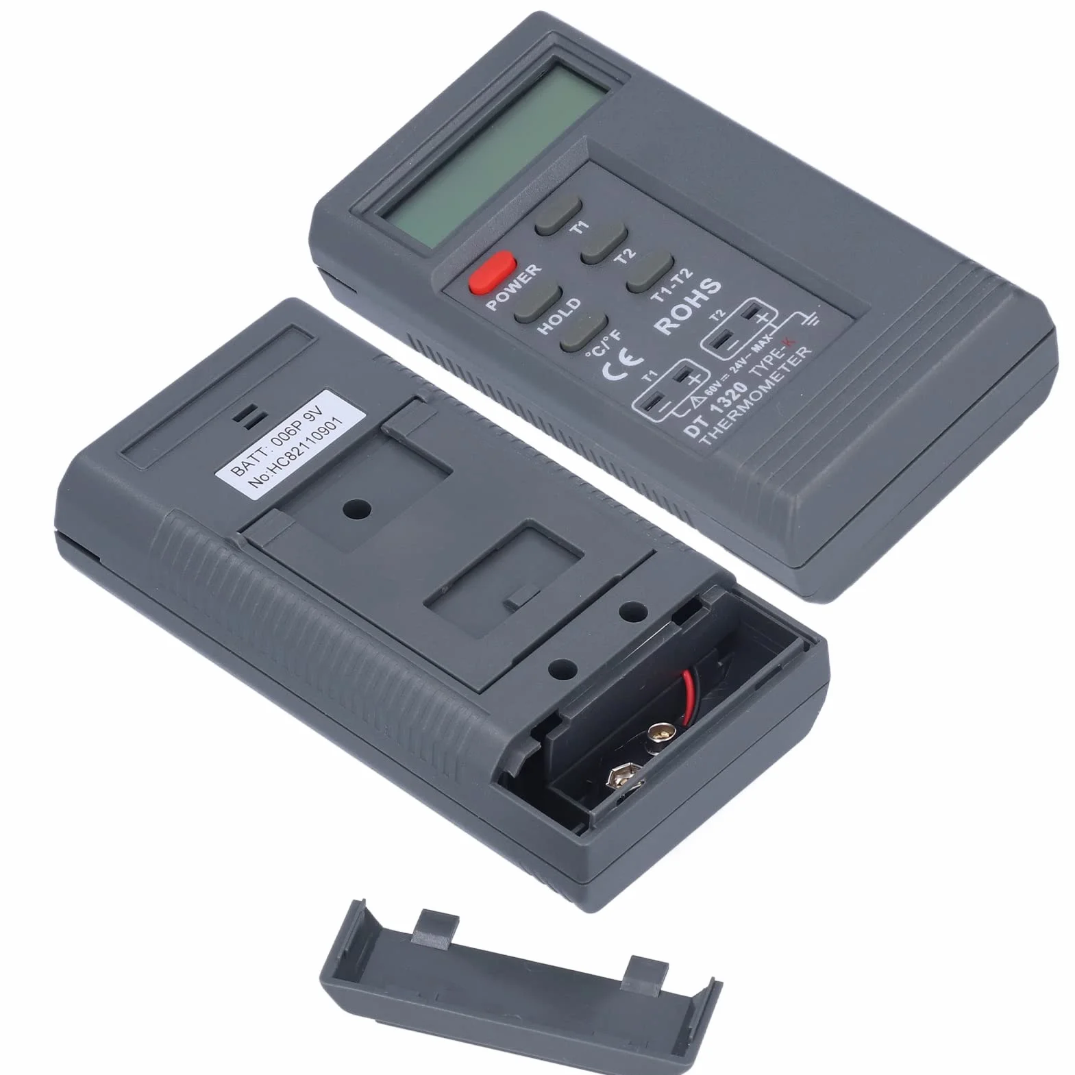 DT‑1320 Cyfrowy Termometr Miernik Temperatury Typu K Wyświetlacz LCD Termopara z Sondą Temperatury do Przemysłowego Pomiaru Temperatury