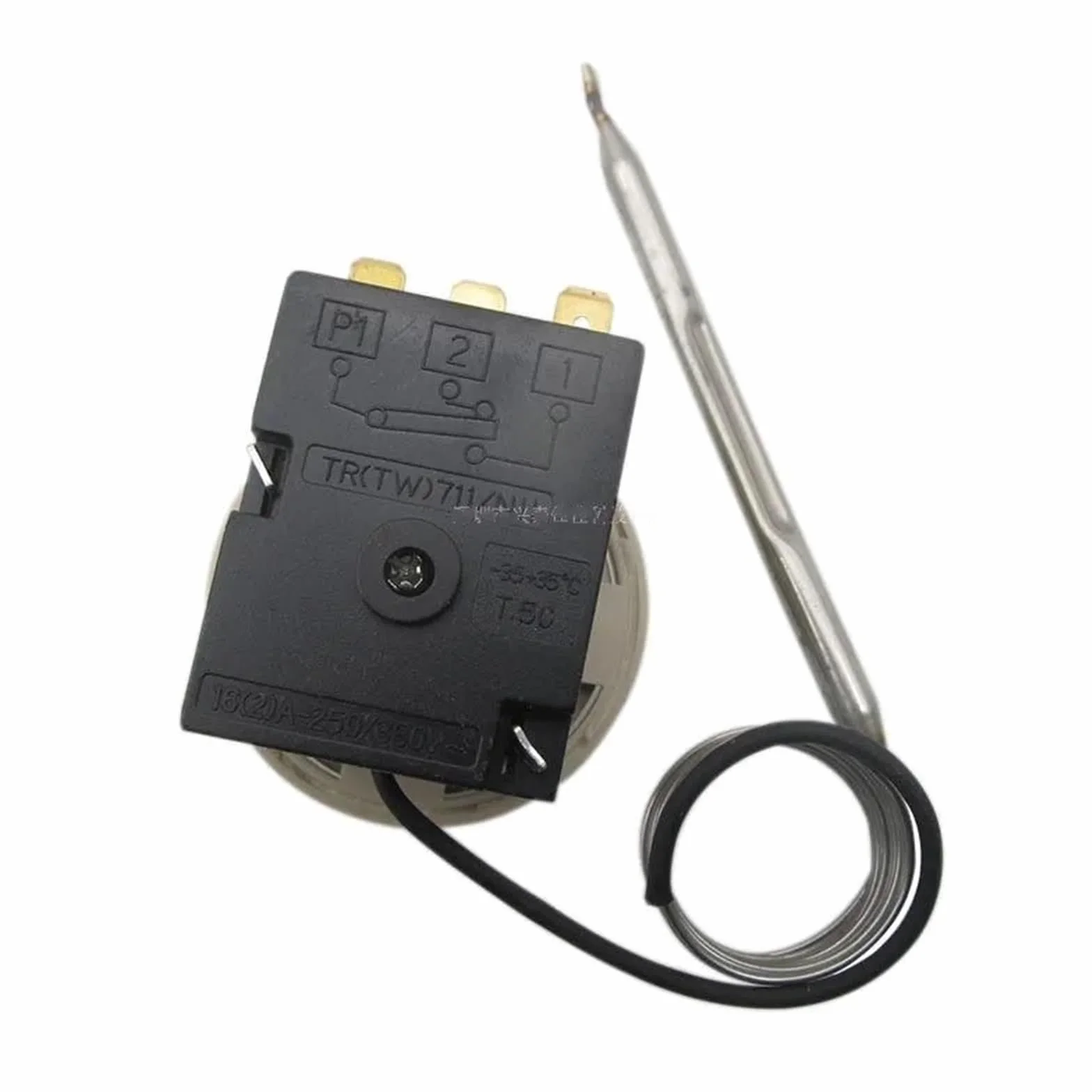 TR(TW) 711/N11 -30 do +30 stopni Celsjusza 250 V - 380 V 16 A pokrętło termostatu regulator regulacji temperatury lodówki zamrażarki