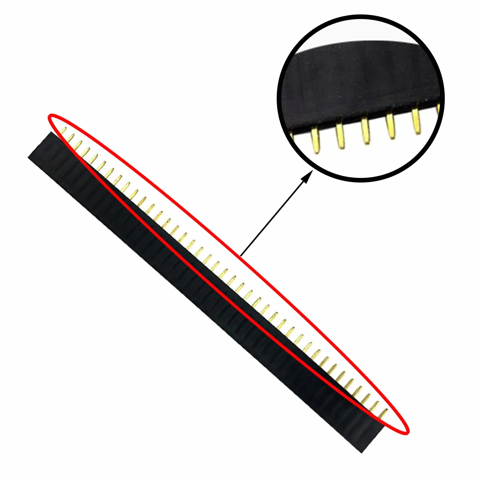 50 sztuk 2,54 mm Breakaway Platine 40 Pin wtyk nagłówek męski i żeński listwa pinowa PCB lutowanie listwa lutownicza piny lutownicze płytka perforowana do Arduino Prototyp Shield