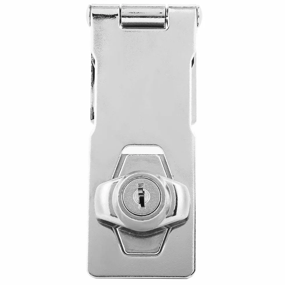 HASP Block, Keyed HASP BLOXKI, CYNC THOLOY, SEACE DOFNETS SINETETES DOBRAS, ŁATA Instalacja, 100 X 40 Mm, dla Blokady Bezpieczeństwa, Wysoka twardość, Szybka Instalacja z 2 Klawiszami, 192 G, 8