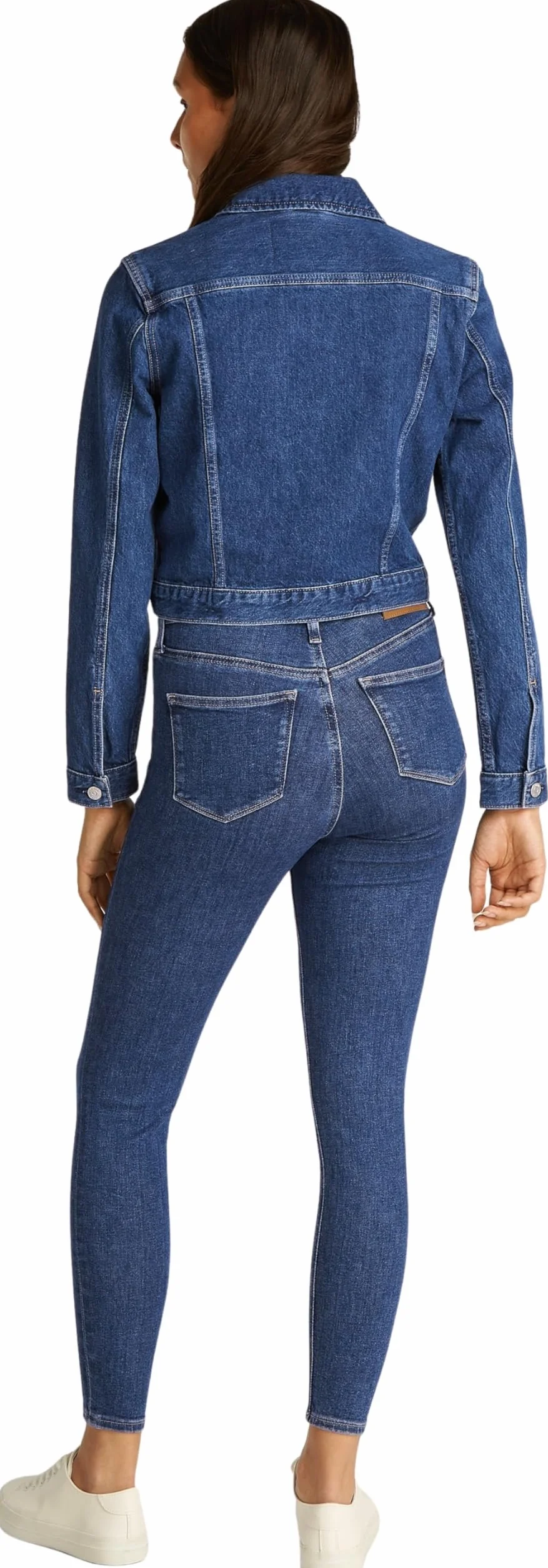 Calvin Klein Kurtka Trucker Cropped 90's Denim J20j225183