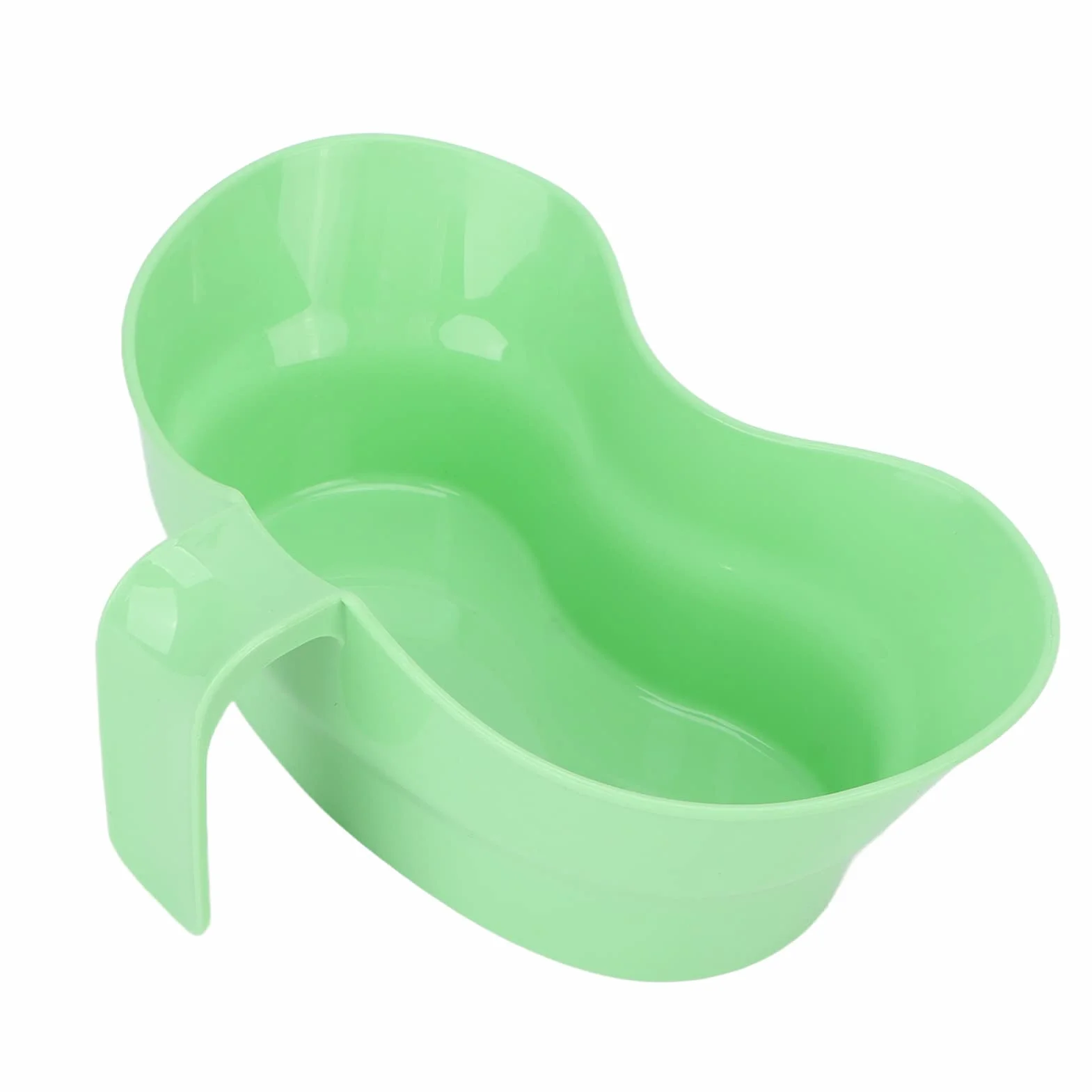 Miska w Kształcie Nerki z Miską Vomit Basin, Solidna Plastikowa Miska do Wymiotów dla Starszych Obłożnie Chorych, Tacka na Kubki do Wymiotów z Uchwytem Grube Tworzywo Odporne na Ciepło