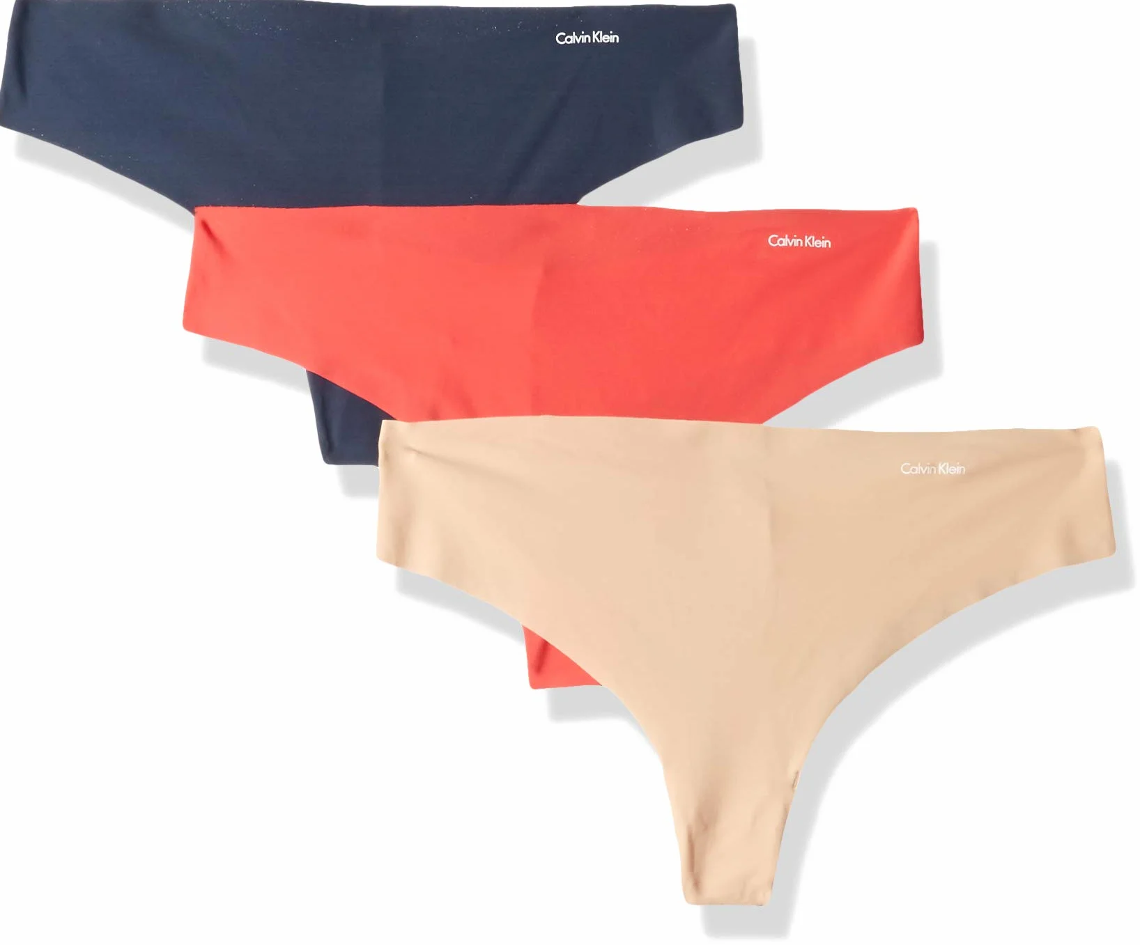 Calvin Klein Bielizna damska Invisibles stringi majtki (3 sztuki)