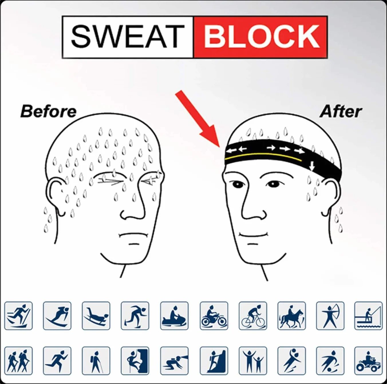 HASAGEI Sports Bandana Cap męska damska bandana bandana czapka - tygrys