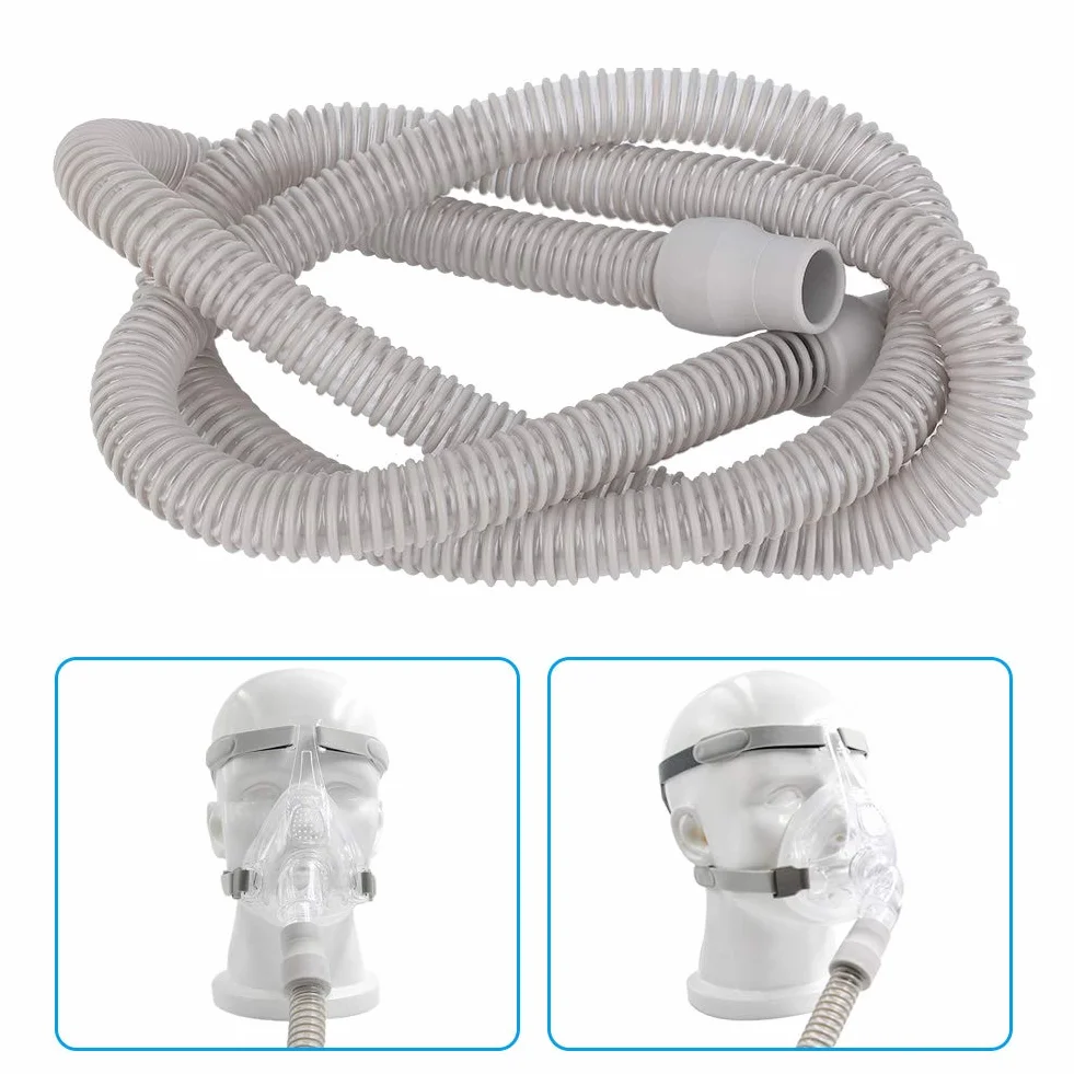 Wąż CPAP, uniwersalna rura do maszyny oddechowej CPAP, rura wentylacyjna z uniwersalną rurką z tworzywa sztucznego CPAP 1,8 m do akcesoriów do maszyn oddechowych