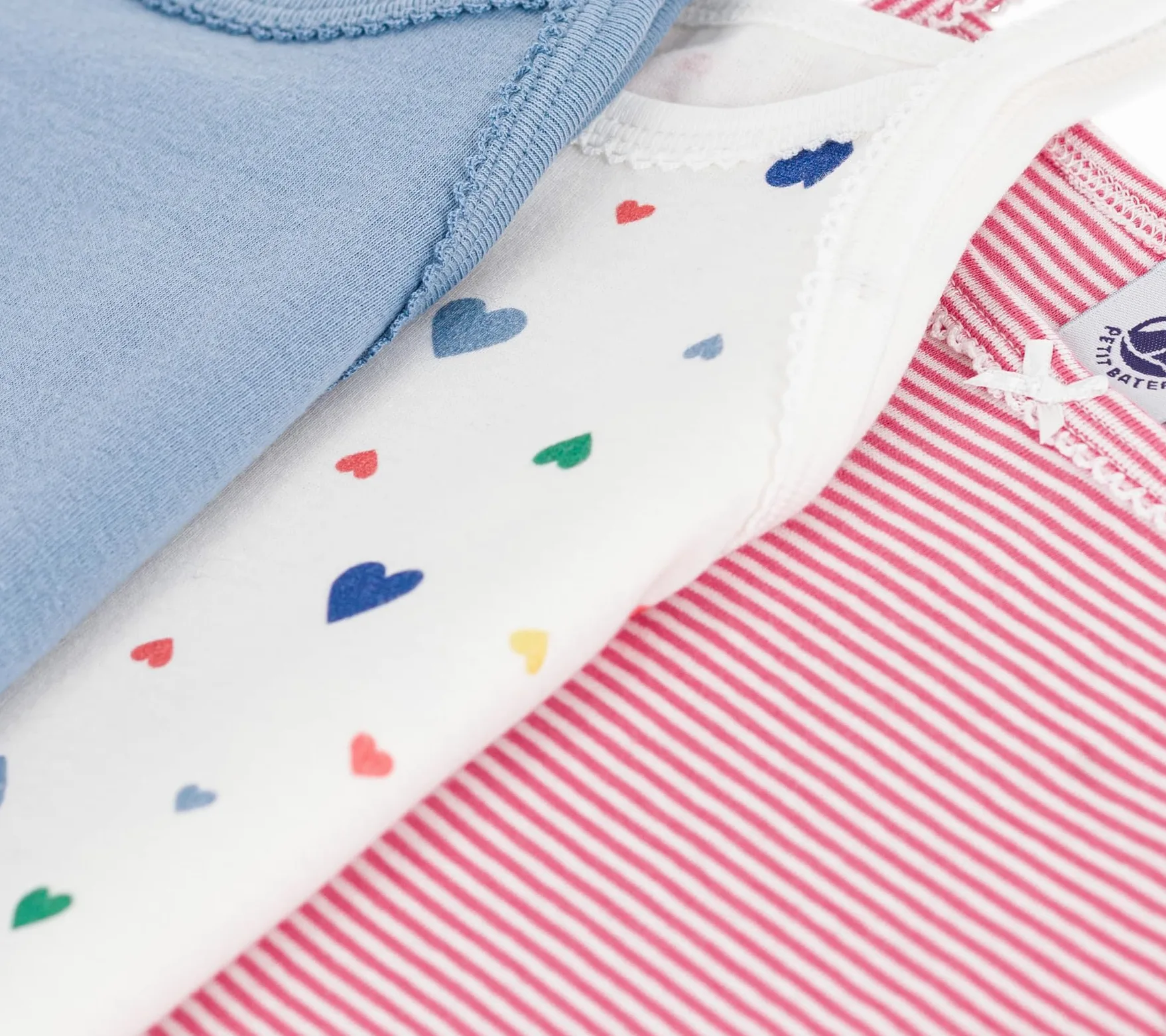 Petit Bateau Bielizna DZIEŃ Dziewczynki 3 Cab Mult