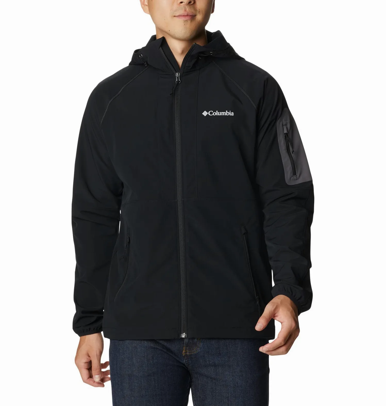Columbia Kurtka softshell z kapturem Tall Heights Mężczyźni Tall Heights™ Softshell Z Kapturem