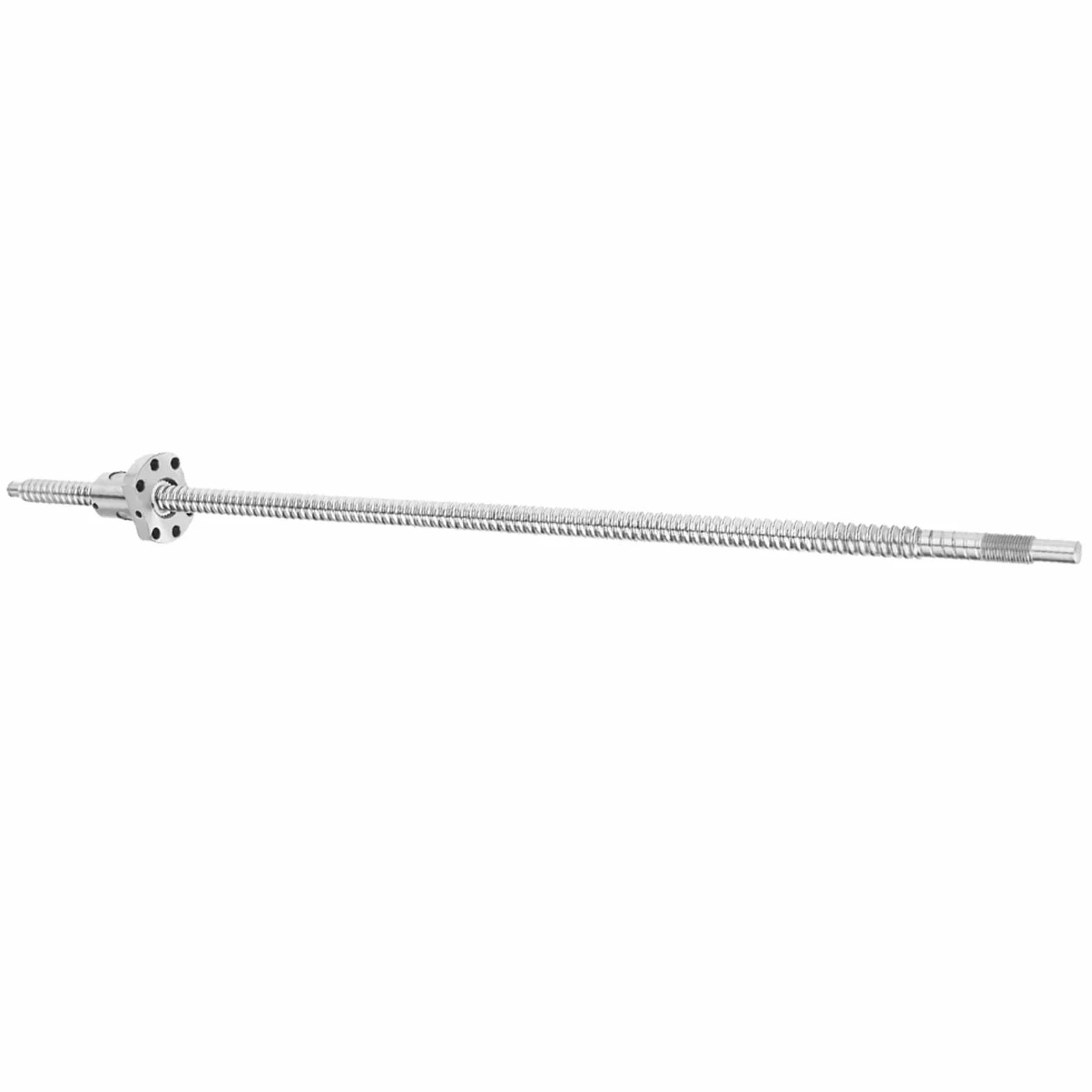 Kugelumlaufspindel SFU1204 500mm Rolled Ballscrew Leitspindelmutter Anti-Backlash ohne seitliche Abstützungen