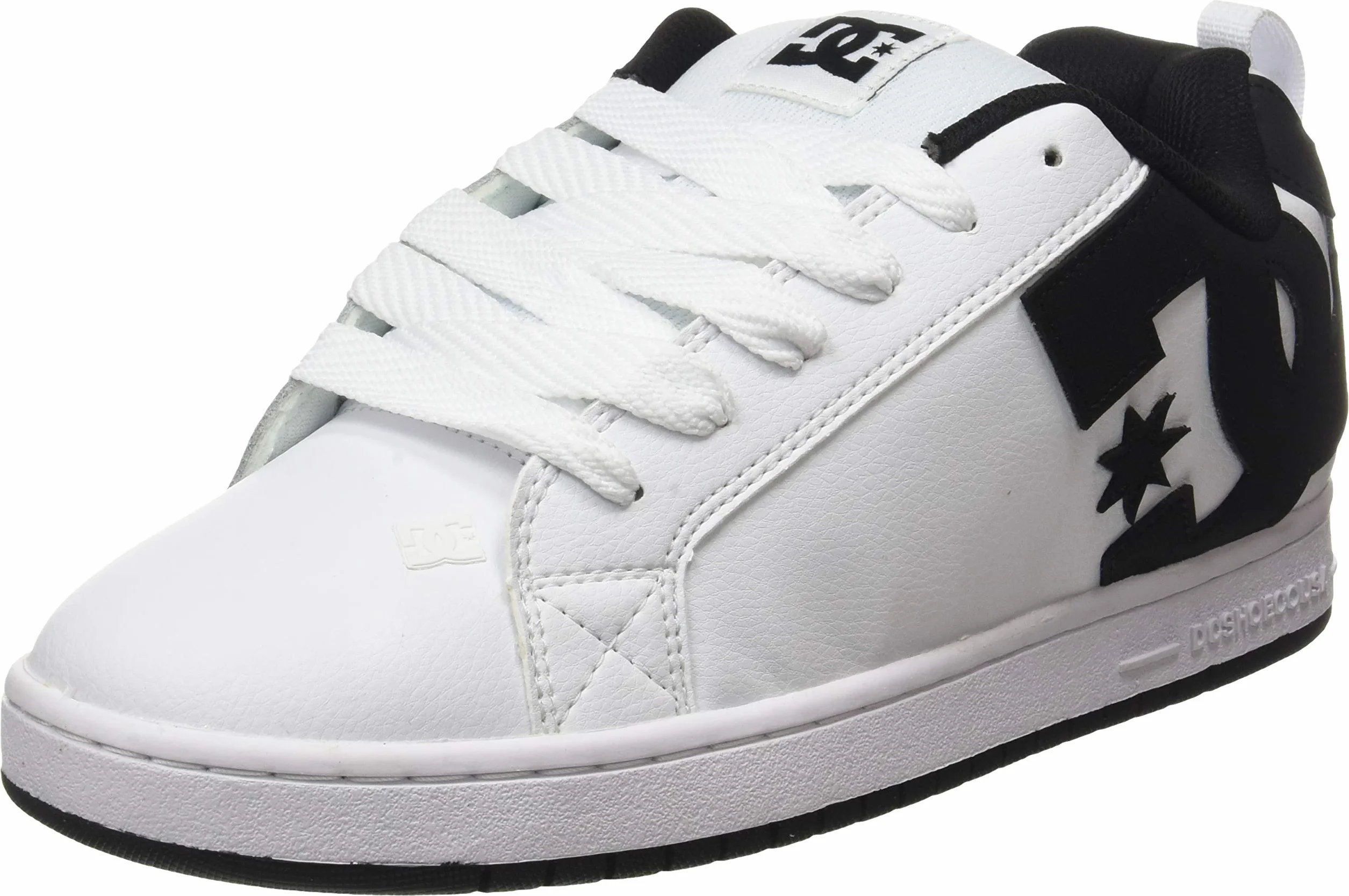 DC Shoes Court Graffik Adidasy Mężczyźni,Bialy Czarny Czarny,39 EU