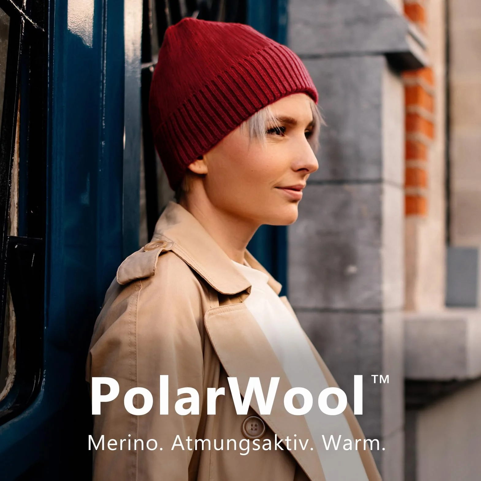 TOP-EX XL/XXL 100% wełna merynosów, czapka beanie, zimowa czapka wełniana, męska i damska, czapka z dzianiny, czapka rybaka beanie, czapka Trawler, ciepła polarowa podszewka